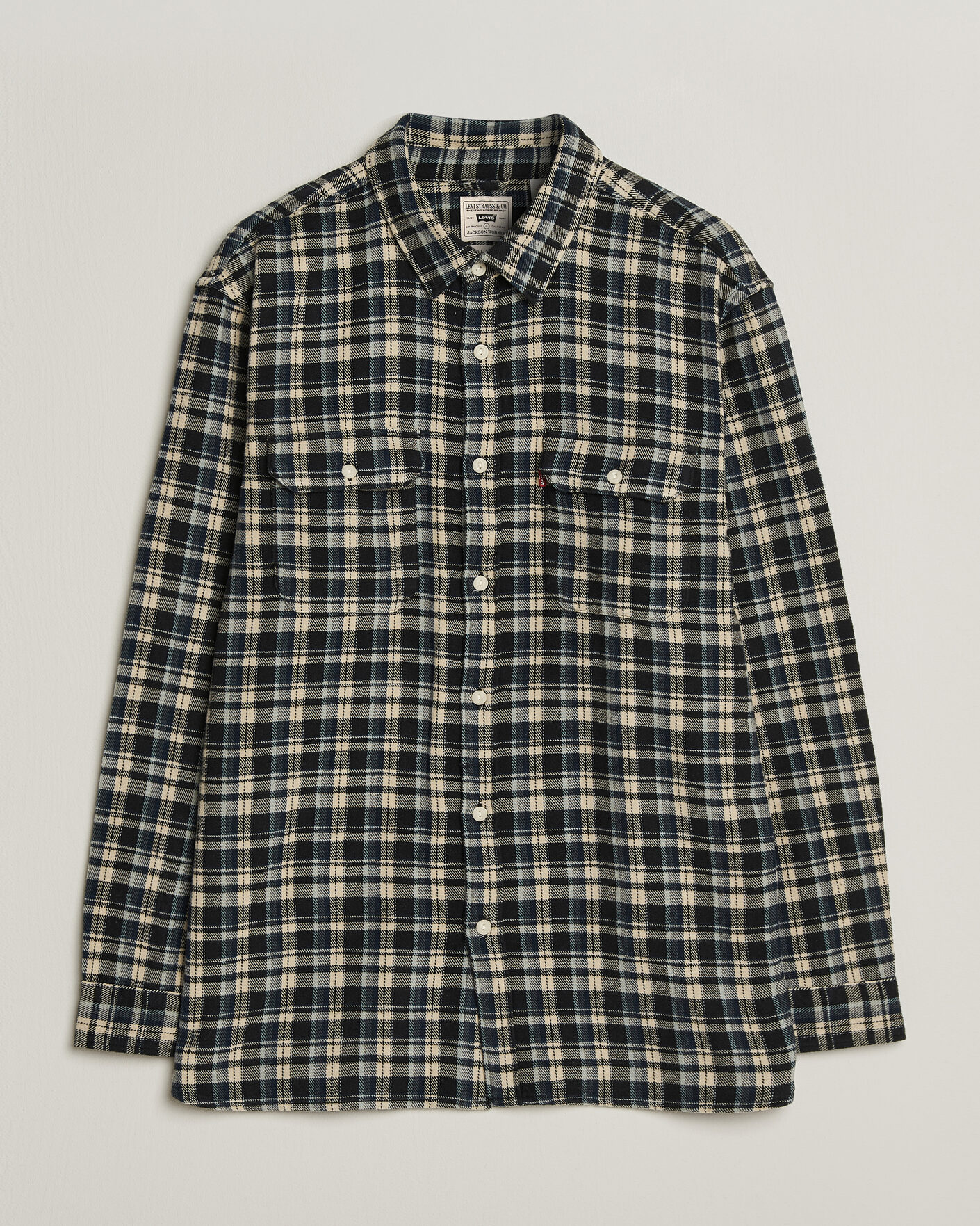 Uomini | Camicie | Levi's | Jackson Worker Shirt Jet Black