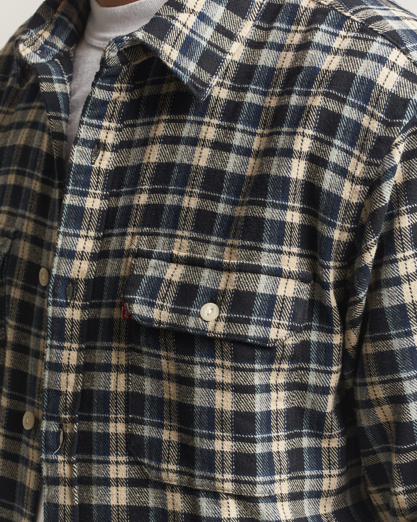 Uomini | Camicie | Levi's | Jackson Worker Shirt Jet Black