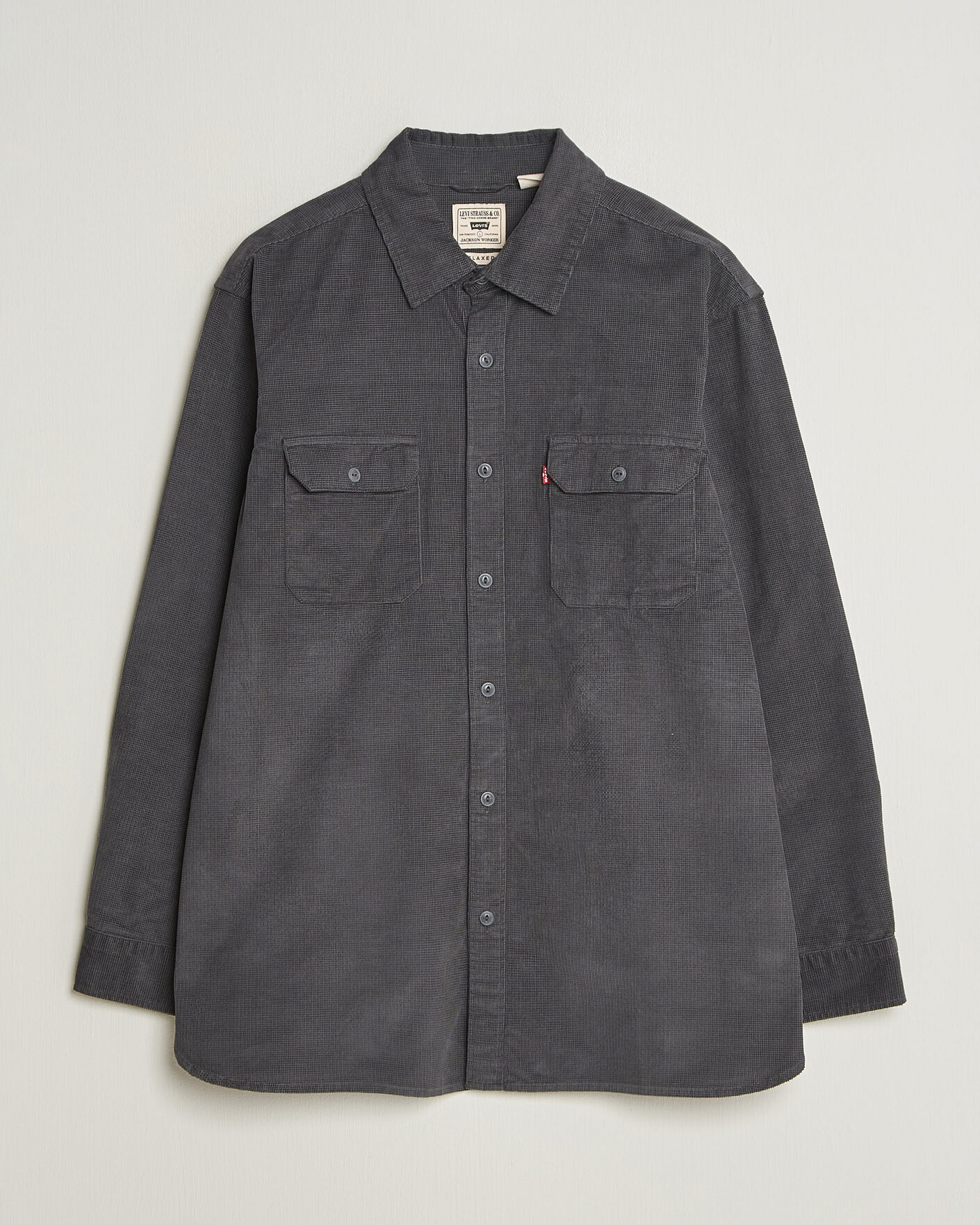 Uomini | Camicie | Levi's | Jackson Corduroy Worker Shirt Greystroke