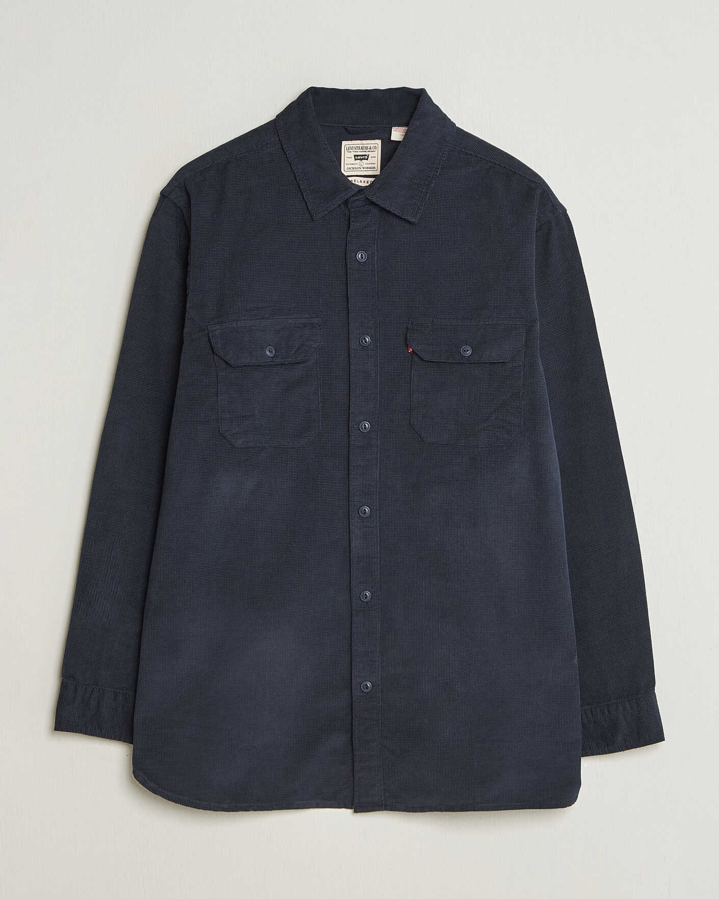 Uomini | Camicie | Levi's | Jackson Corduroy Worker Shirt Nightfall Navy