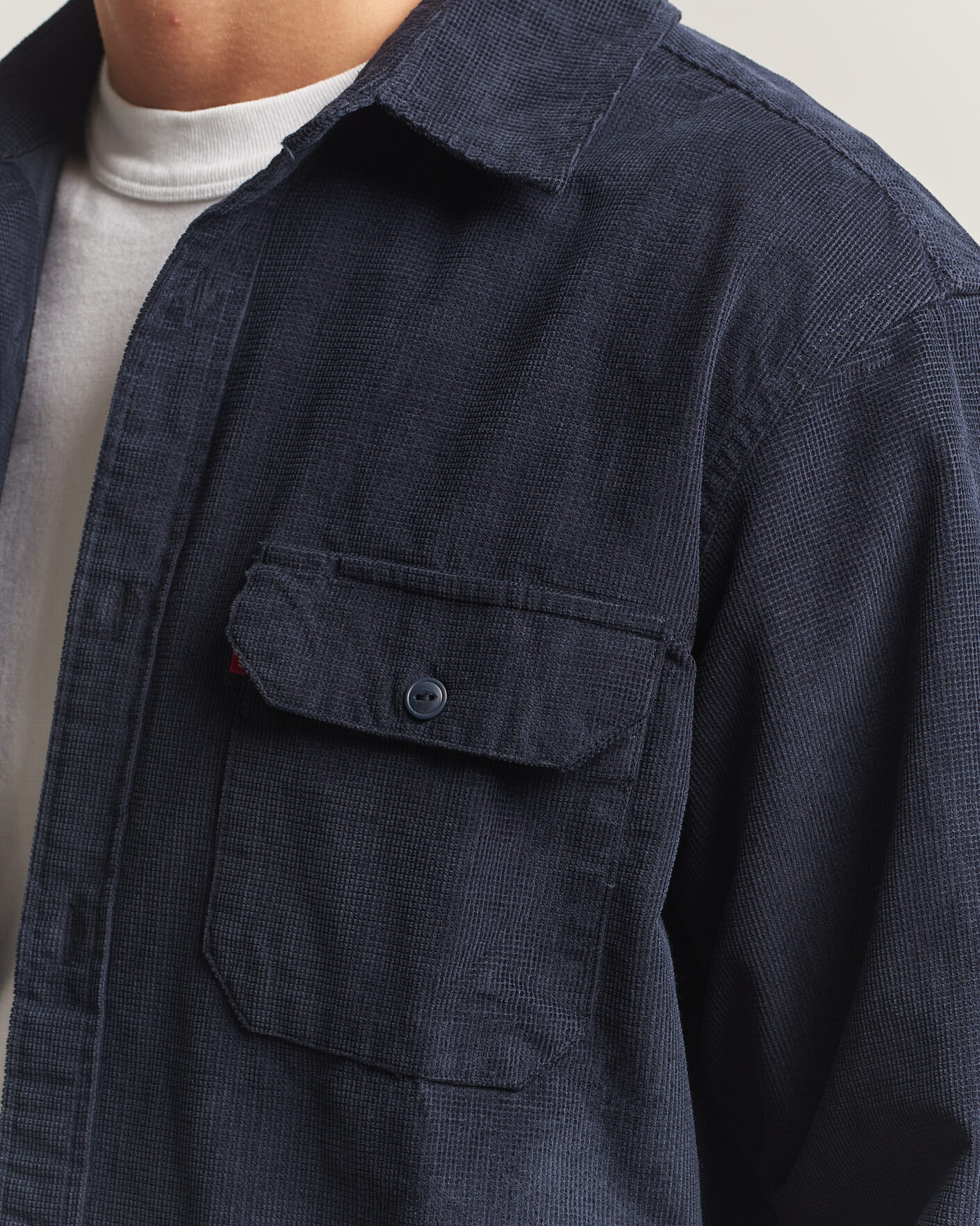 Uomini | Camicie | Levi's | Jackson Corduroy Worker Shirt Nightfall Navy
