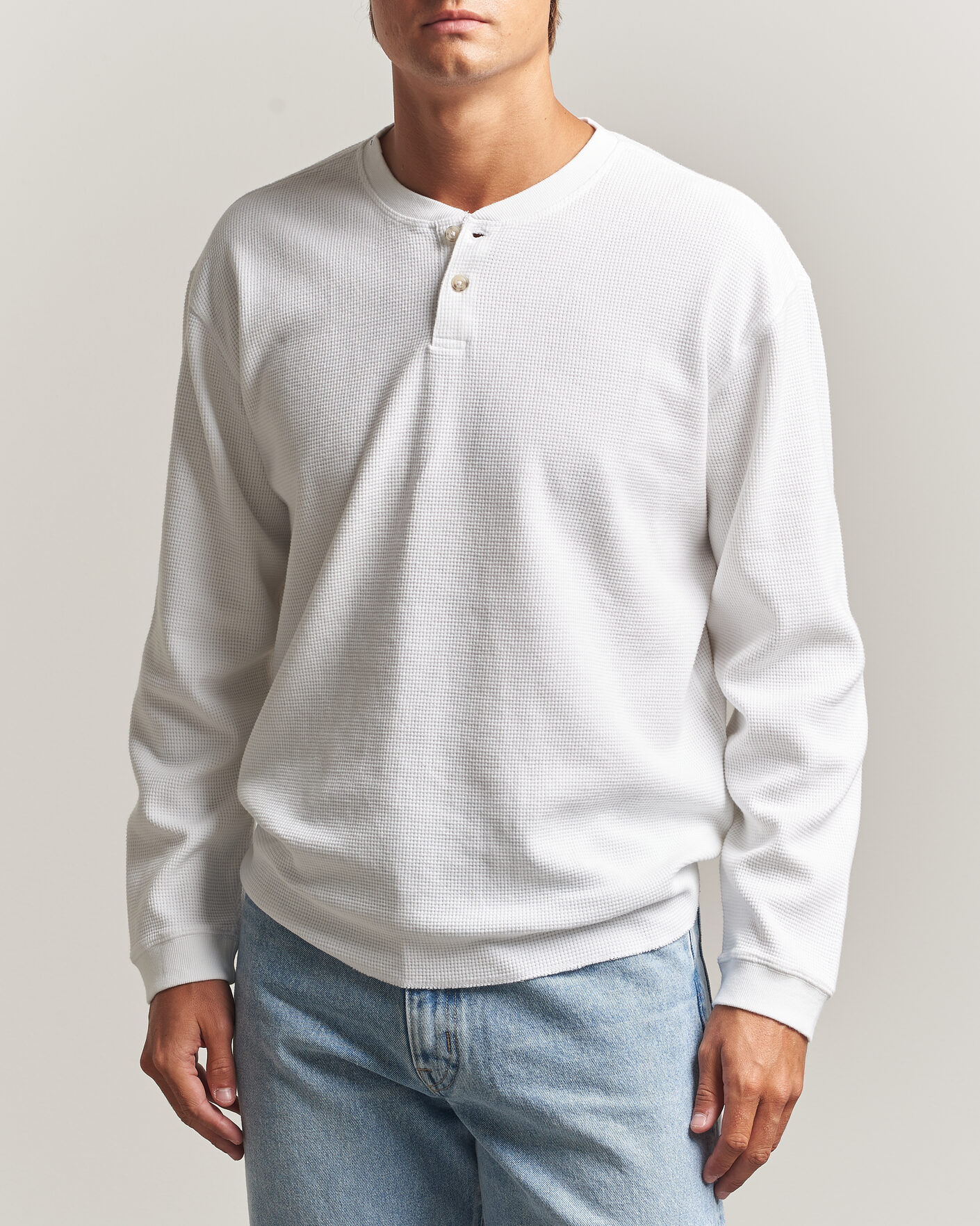 Uomini | Maglieria | Levi's | Relaxed Henley Bright White