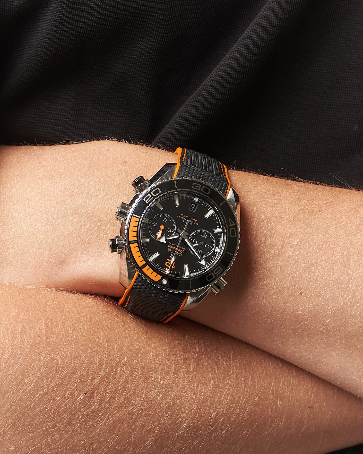 Uomini | Pre-Owned & Vintage Watches | Omega Pre-Owned | Seamaster Planet Ocean Chronograph 600M 