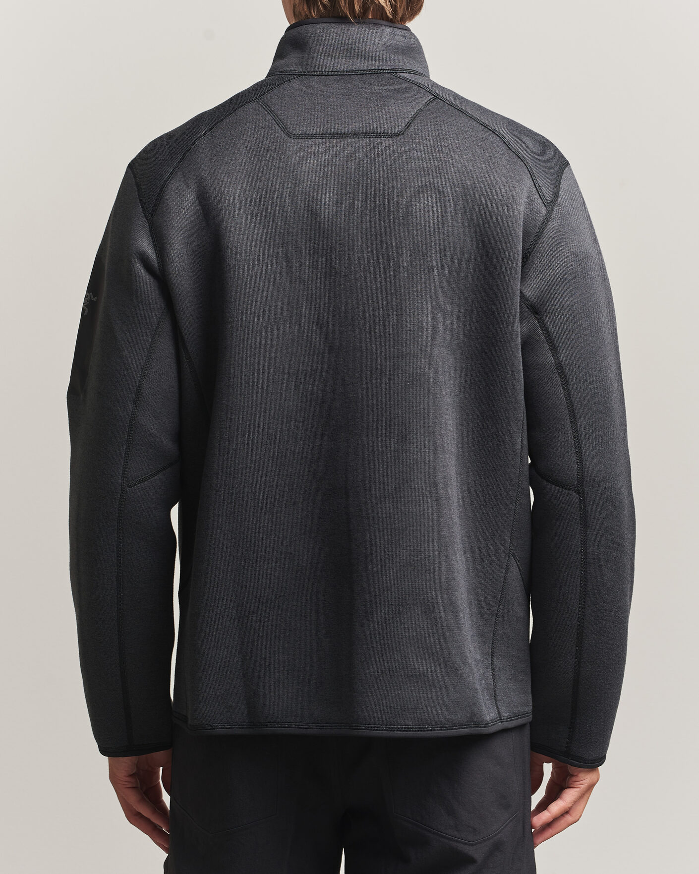 Uomini | Maglieria | Arc'teryx | Covert Half Zip Black Heather