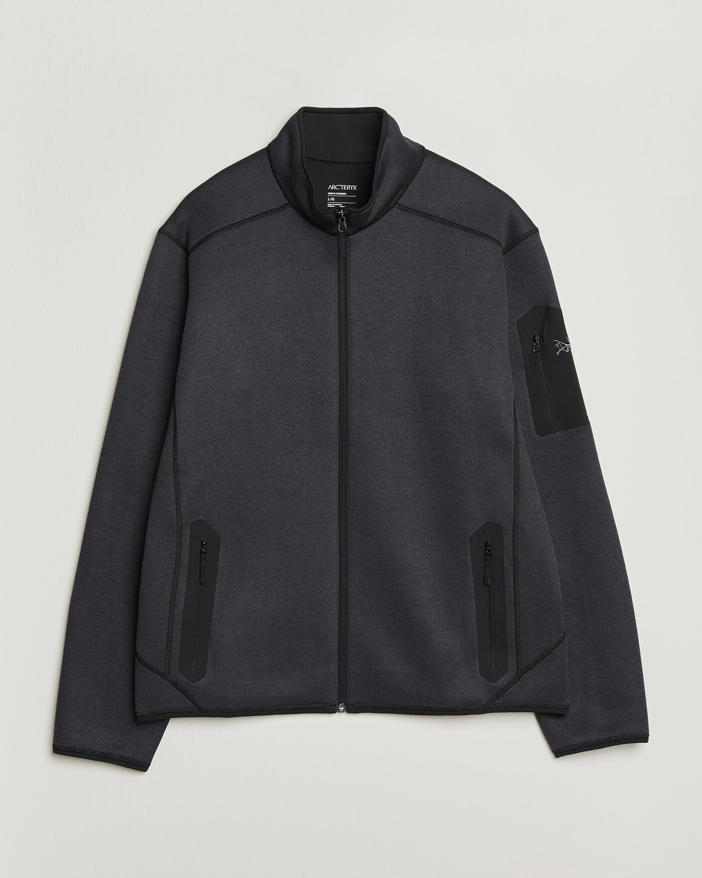Uomini | Maglieria | Arc'teryx | Covert Full Zip Black Heather