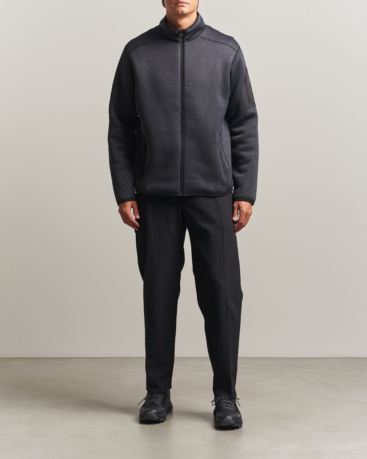 Uomini | Maglieria | Arc'teryx | Covert Full Zip Black Heather