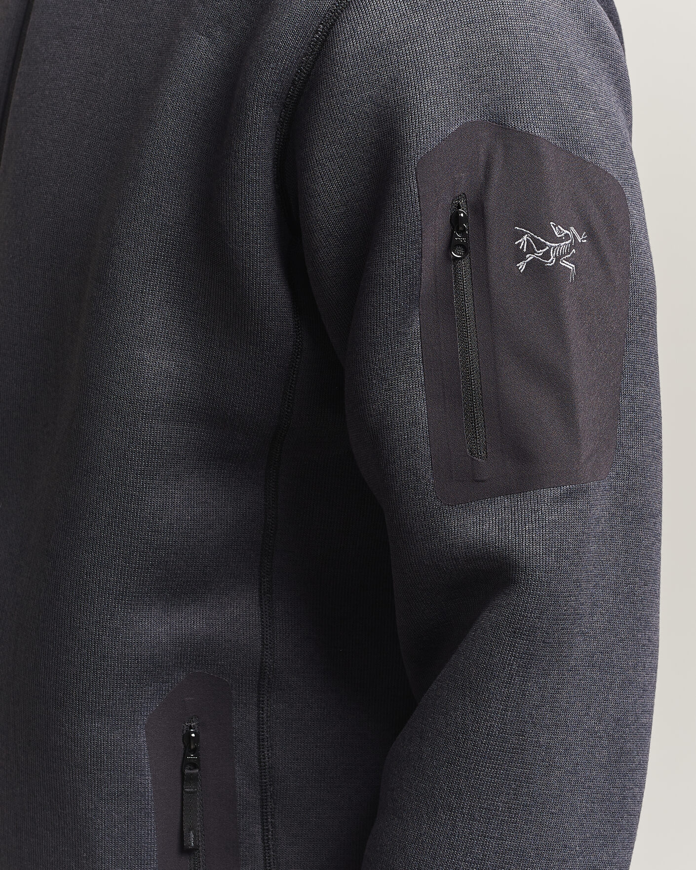 Uomini | Maglieria | Arc'teryx | Covert Full Zip Black Heather