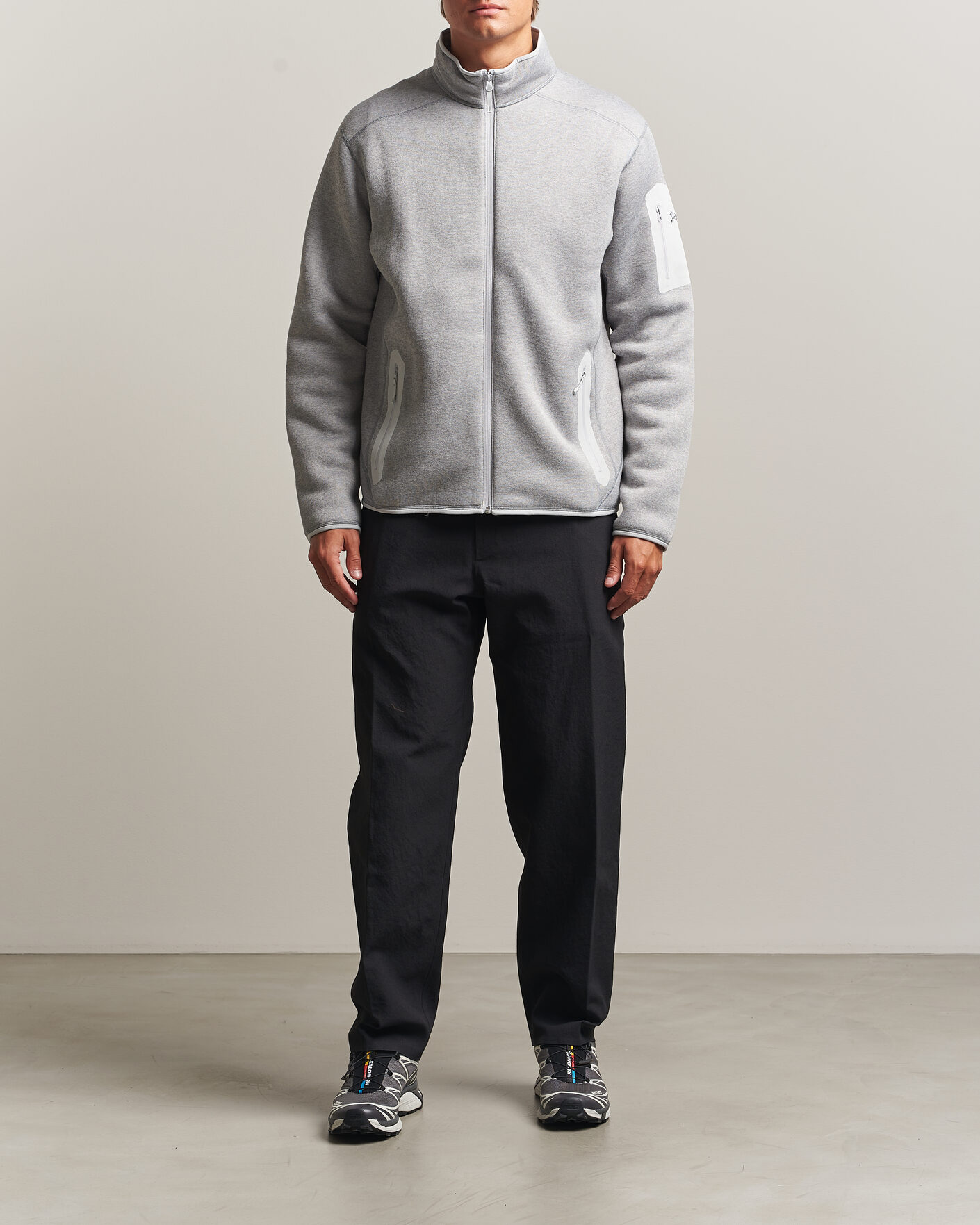 Uomini | Maglieria | Arc'teryx | Covert Full Zip Solitude Heather