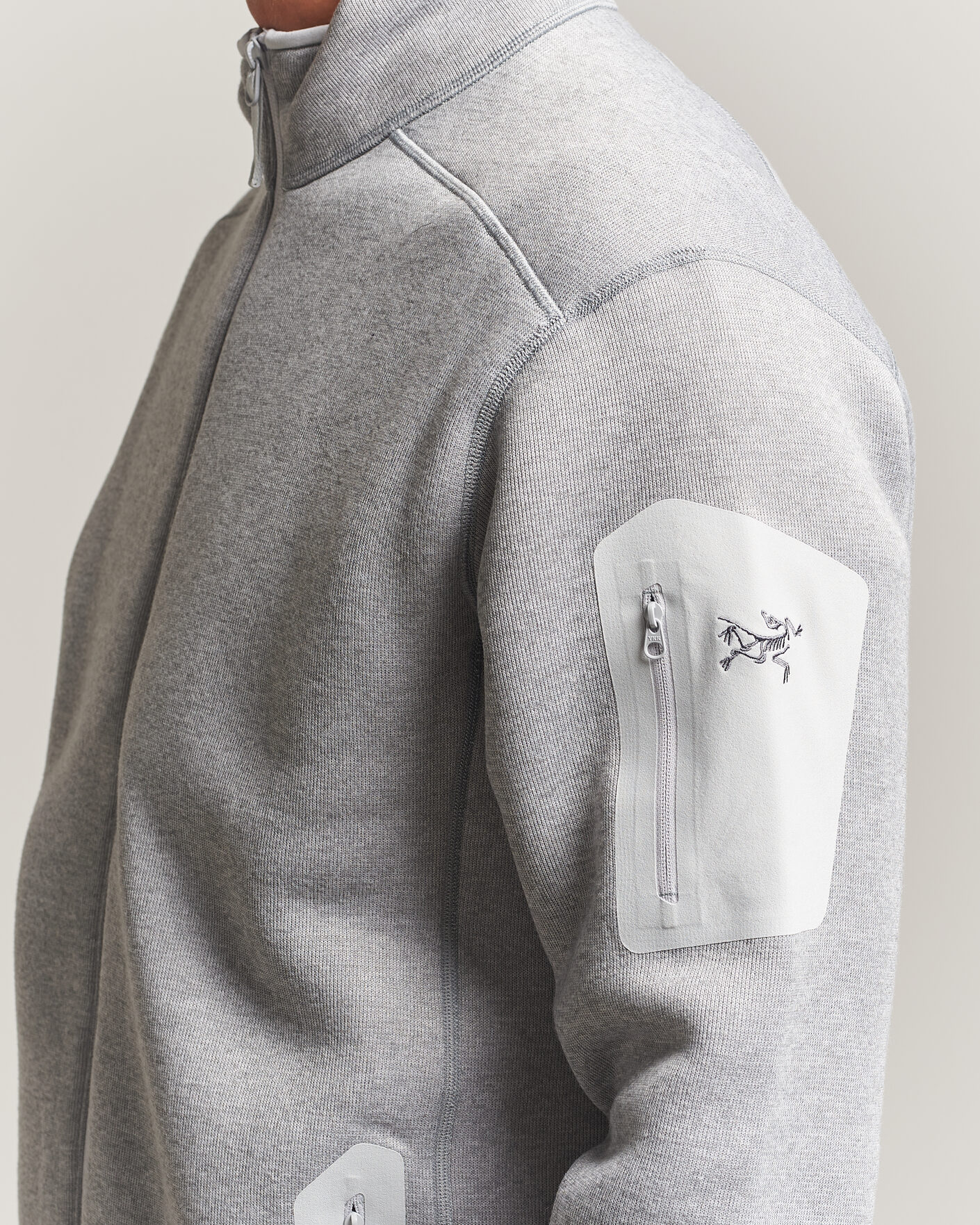 Uomini | Maglieria | Arc'teryx | Covert Full Zip Solitude Heather
