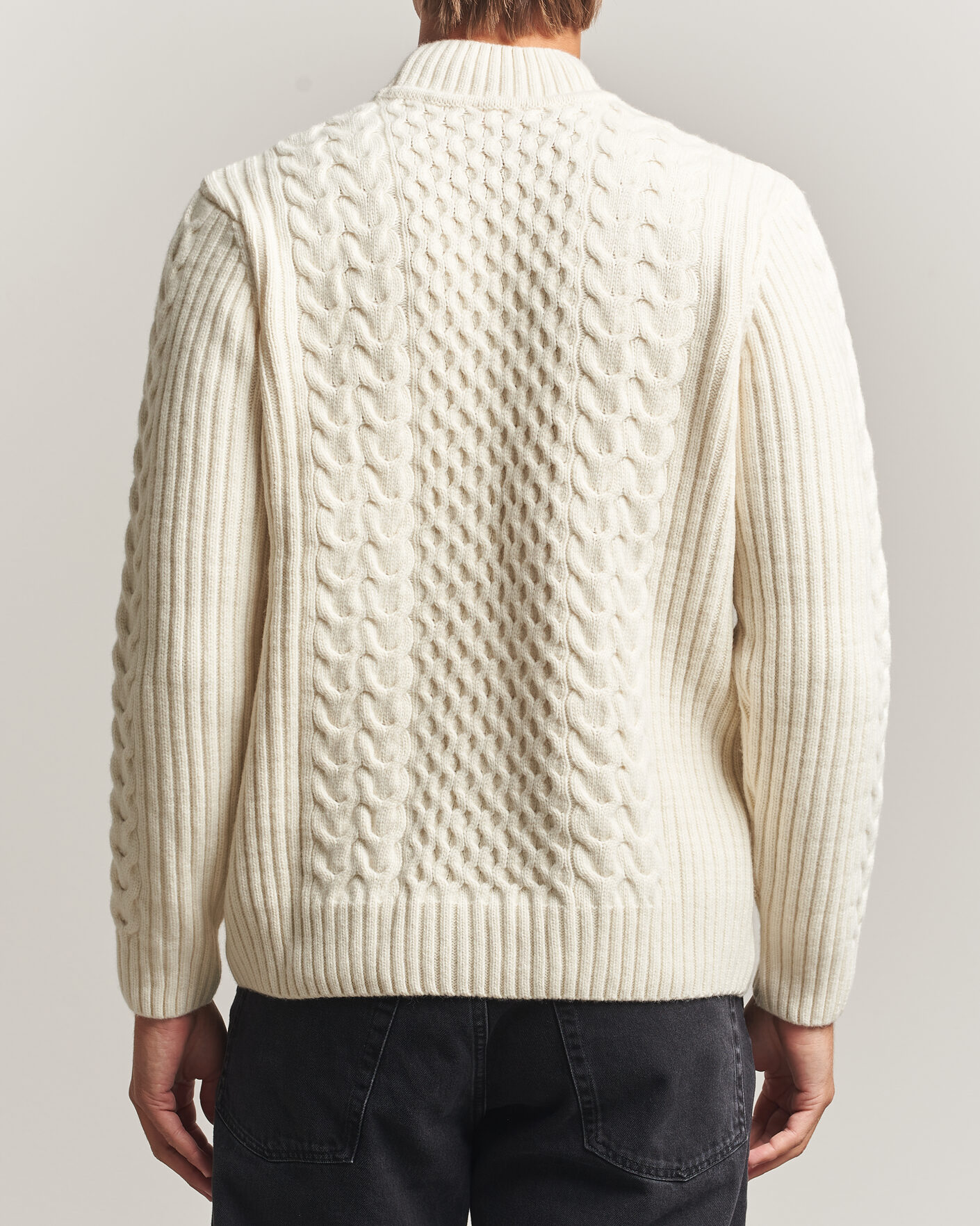 Uomini | Maglieria | Armor-lux | Wool Knitted Sweater Nature