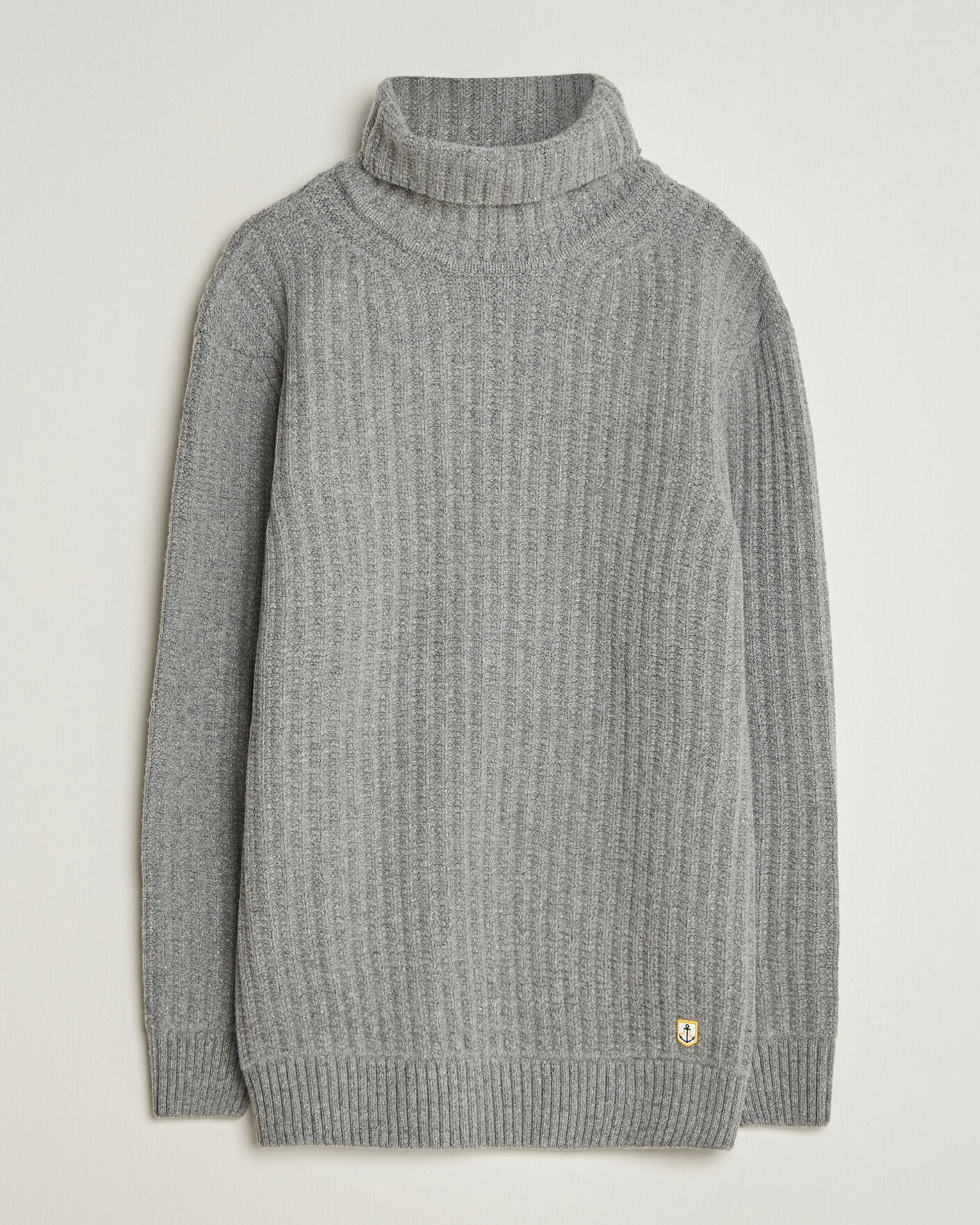 Uomini | Maglieria | Armor-lux | Wool Knitted Rollneck Slate