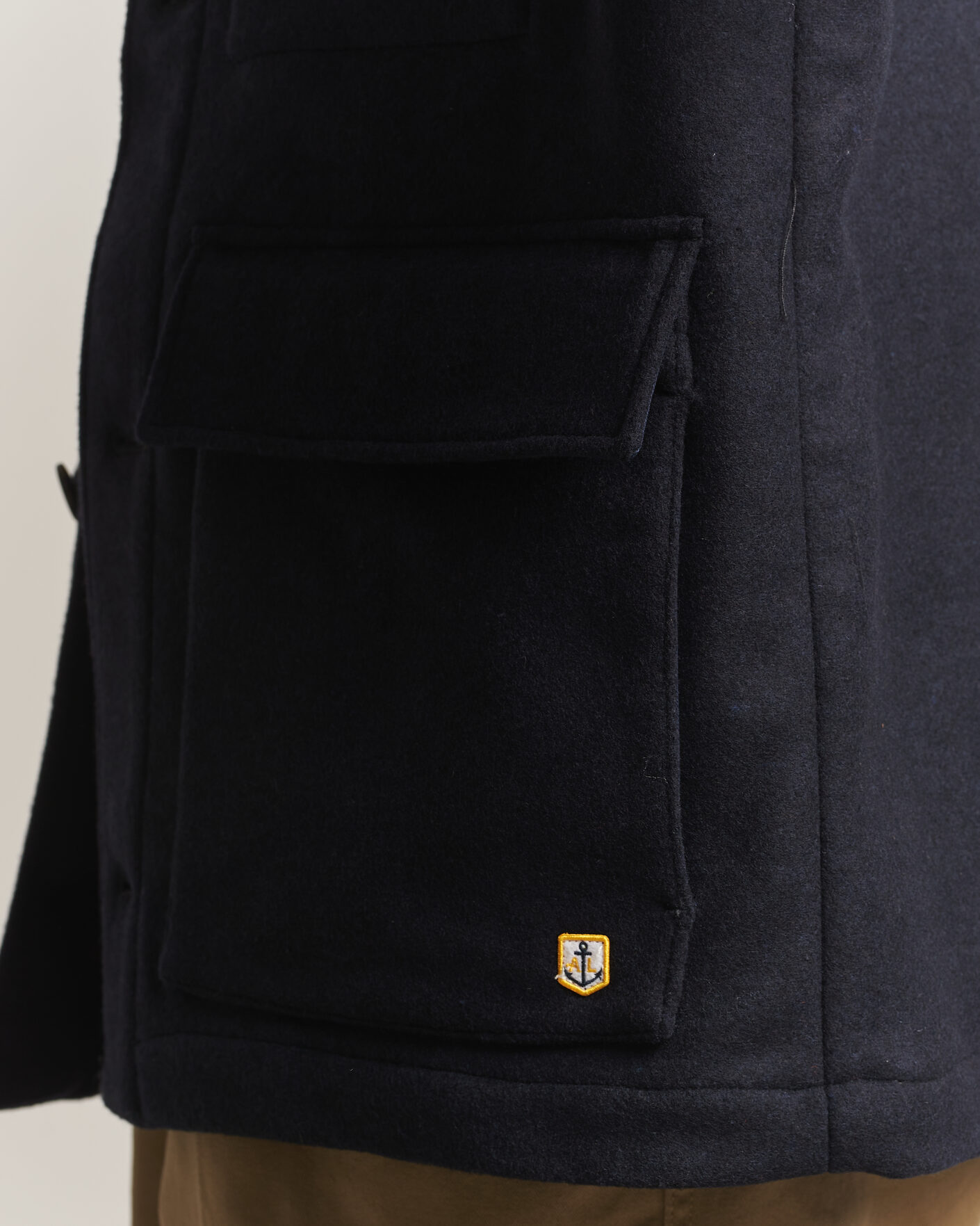 Uomini | Giacche | Armor-lux | Wool Shirt Jacket Rich Navy
