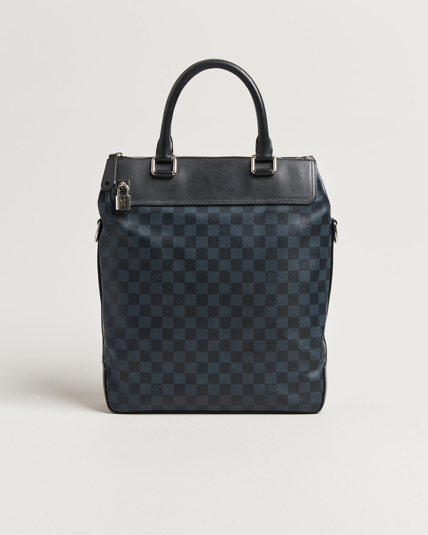 Uomini | Pre-Owned & Vintage Bags | Louis Vuitton Pre-Owned | Greenwich Tote Bag Damier Cobalt