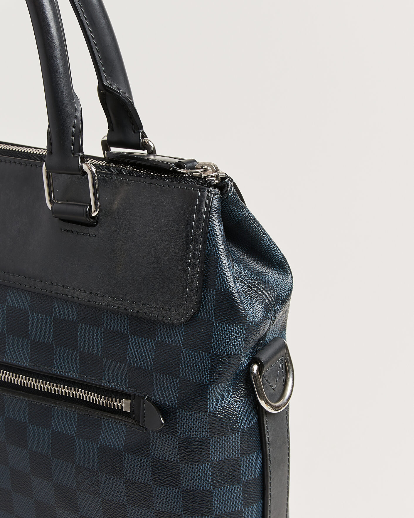 Uomini | Pre-Owned & Vintage Bags | Louis Vuitton Pre-Owned | Greenwich Tote Bag Damier Cobalt