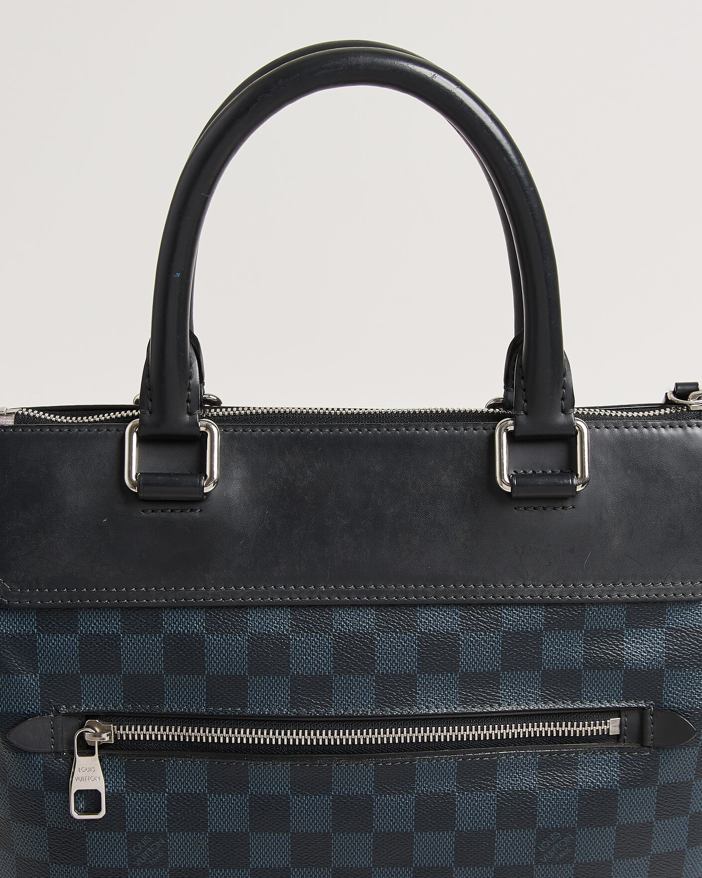 Uomini | Pre-Owned & Vintage Bags | Louis Vuitton Pre-Owned | Greenwich Tote Bag Damier Cobalt
