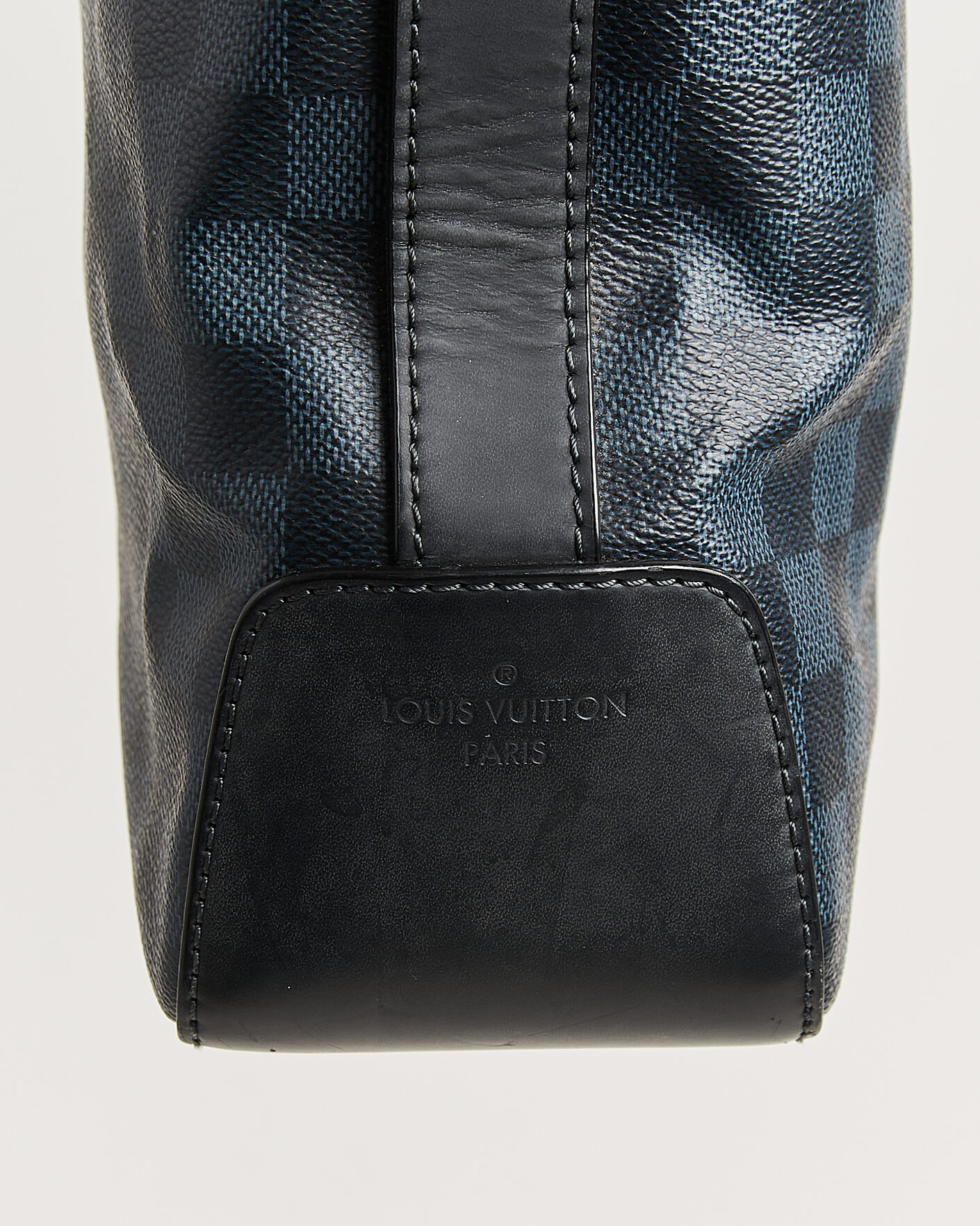 Uomini | Pre-Owned & Vintage Bags | Louis Vuitton Pre-Owned | Greenwich Tote Bag Damier Cobalt