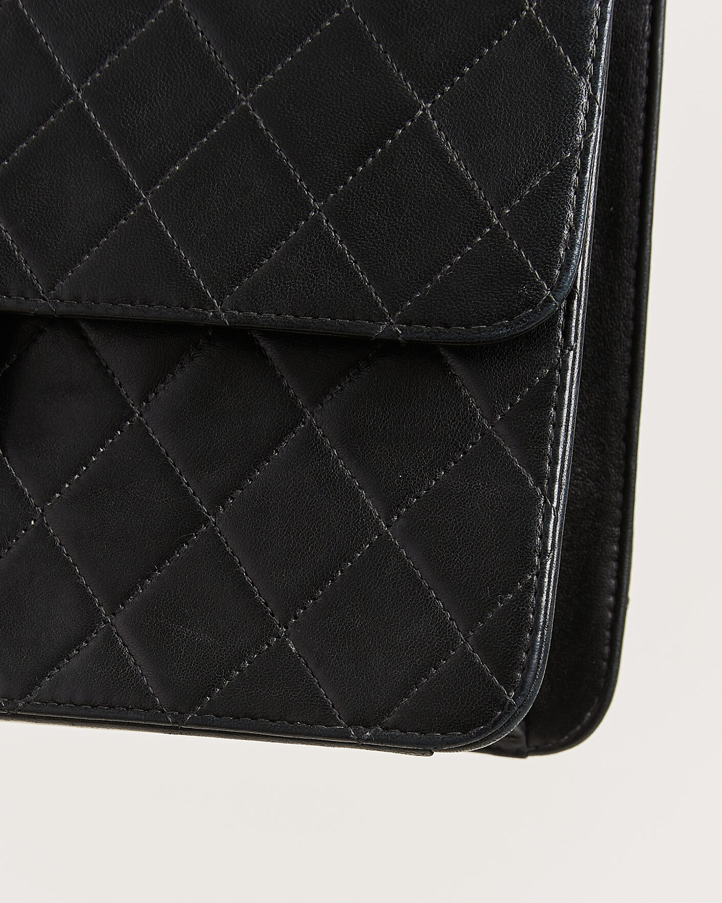 Uomini | Pre-Owned & Vintage Bags | Chanel Pre-Owned | Single Flap Bag Black