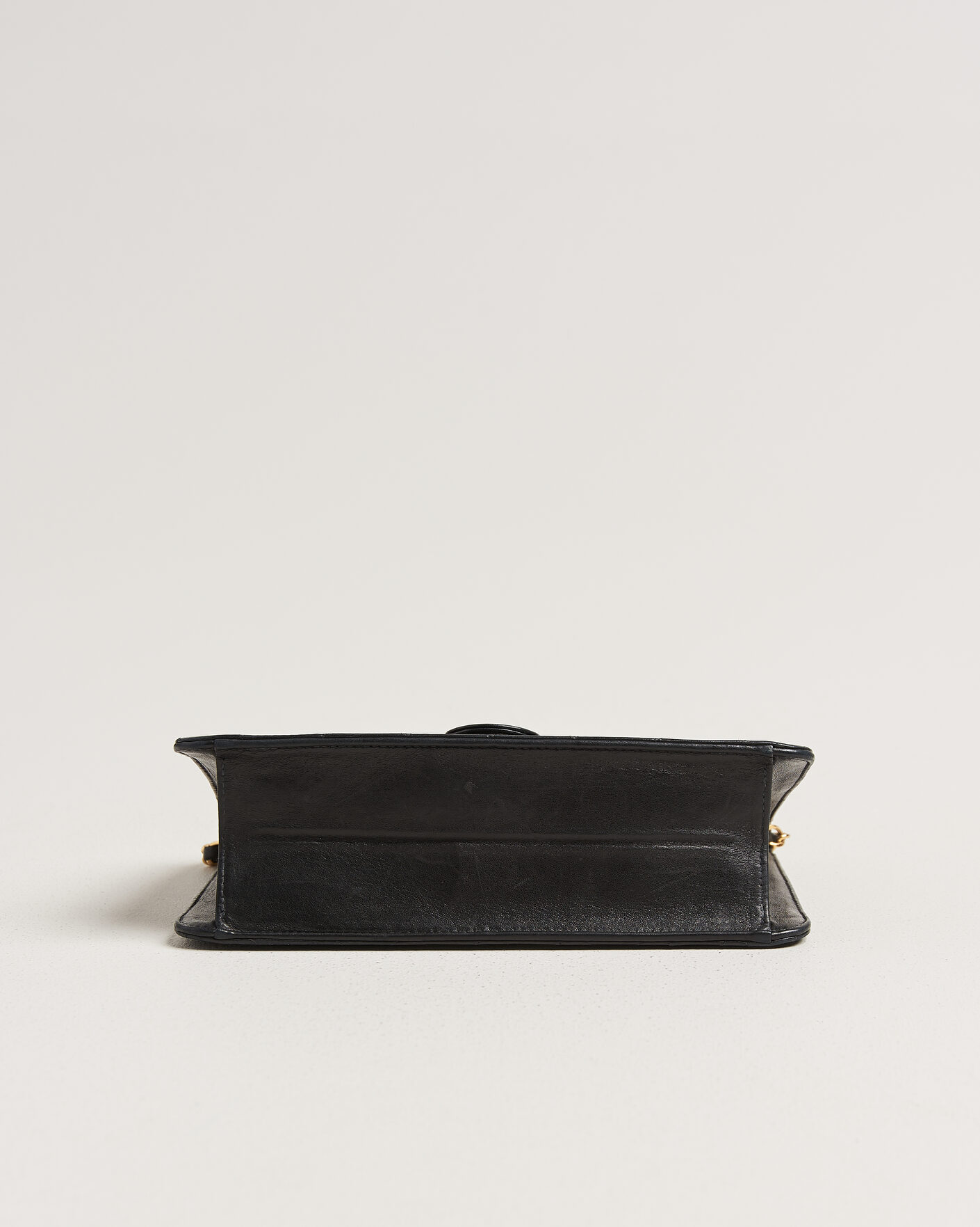 Uomini | Pre-Owned & Vintage Bags | Chanel Pre-Owned | Single Flap Bag Black