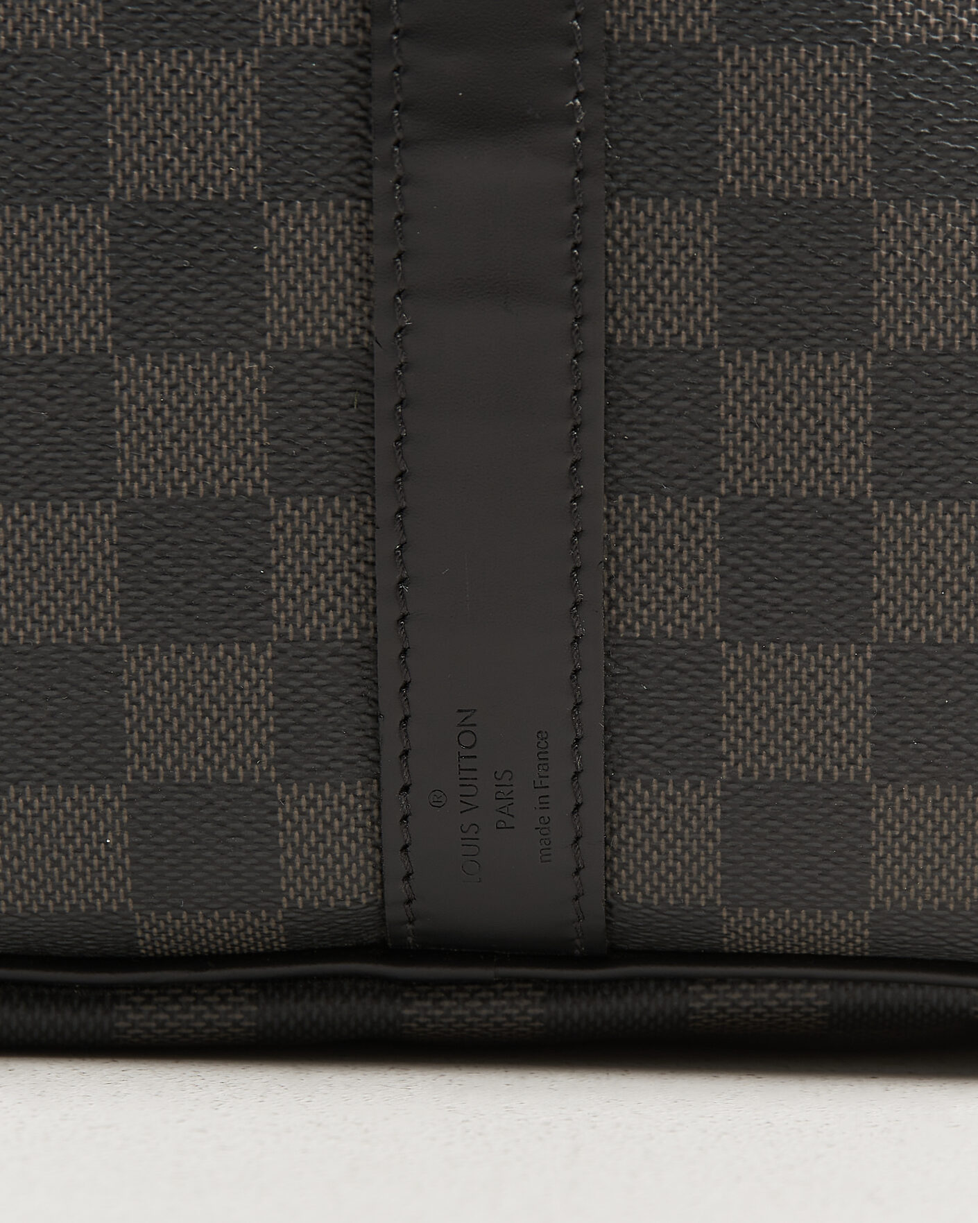 Uomini | Pre-Owned & Vintage Bags | Louis Vuitton Pre-Owned | Keepall Bandouliére 55 Damier Graphite