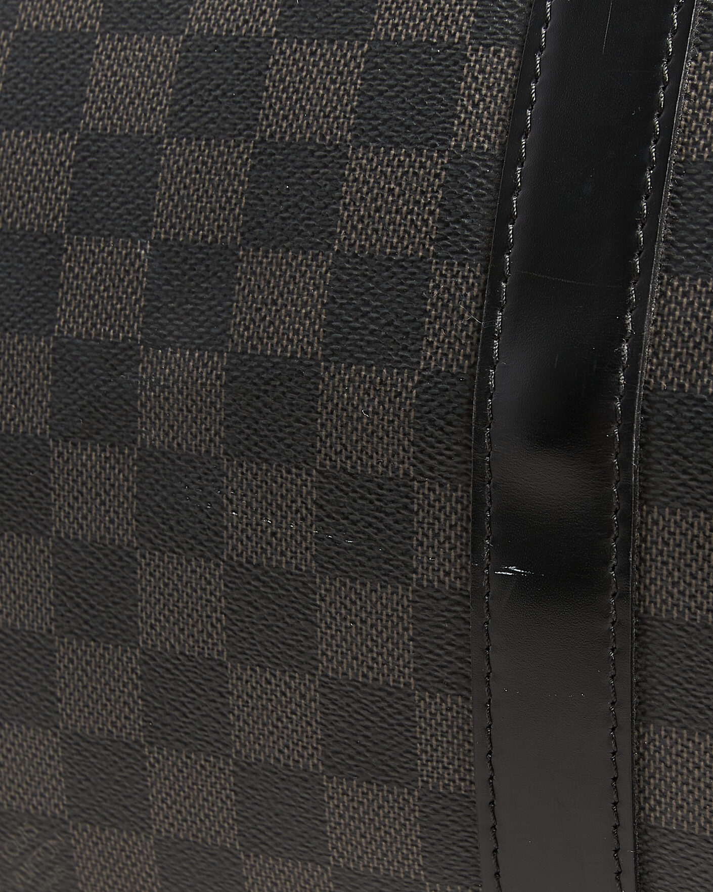 Uomini | Pre-Owned & Vintage Bags | Louis Vuitton Pre-Owned | Keepall Bandouliére 55 Damier Graphite