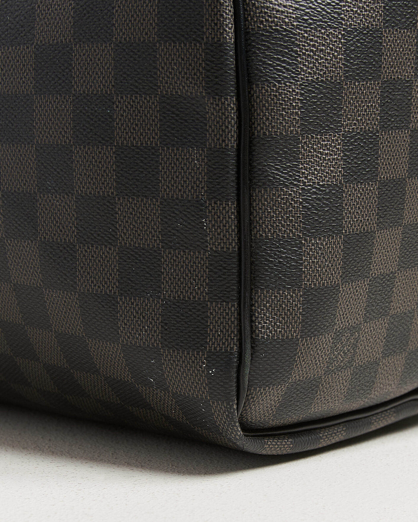 Uomini | Pre-Owned & Vintage Bags | Louis Vuitton Pre-Owned | Keepall Bandouliére 55 Damier Graphite