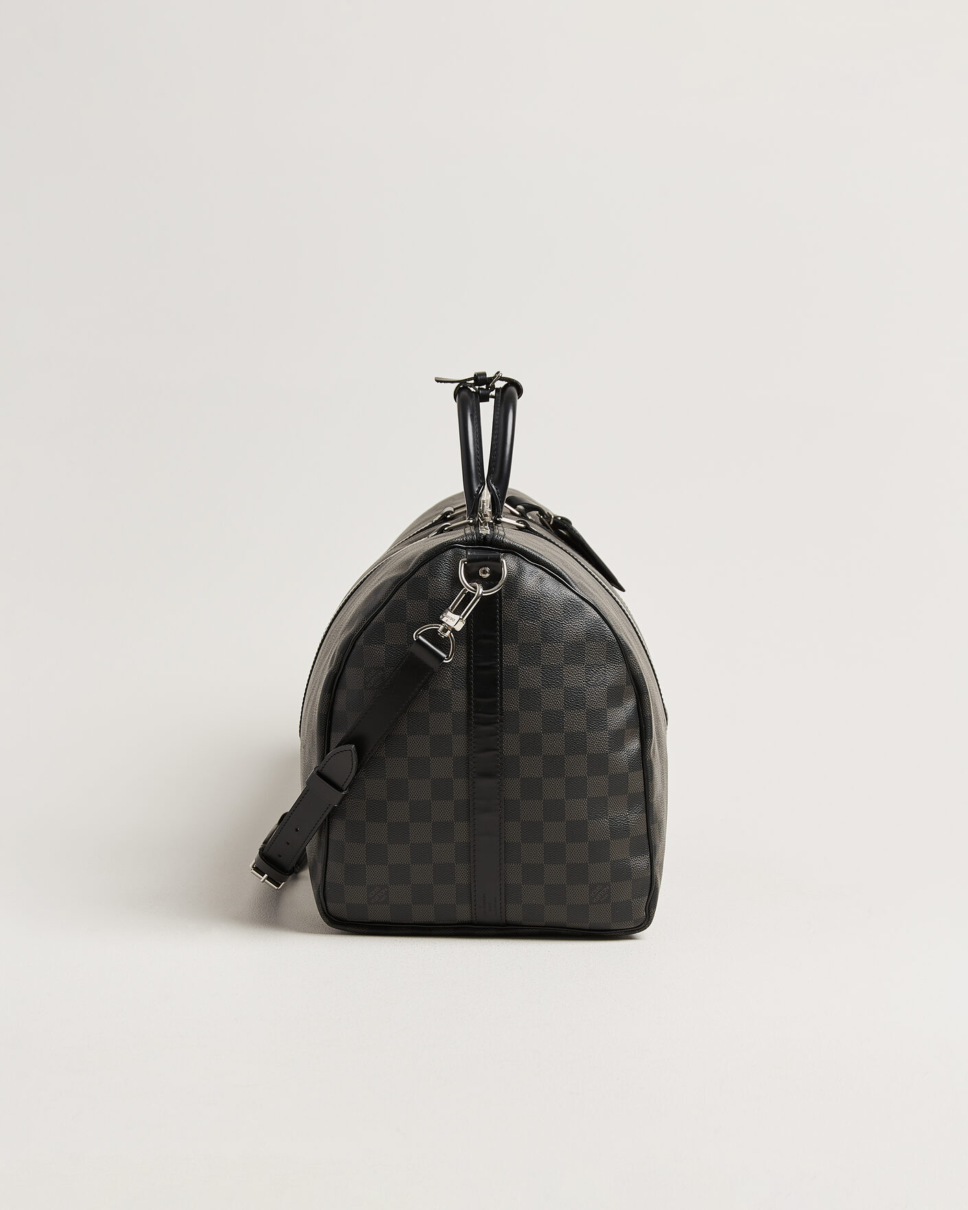 Uomini | Pre-Owned & Vintage Bags | Louis Vuitton Pre-Owned | Keepall Bandouliére 55 Damier Graphite