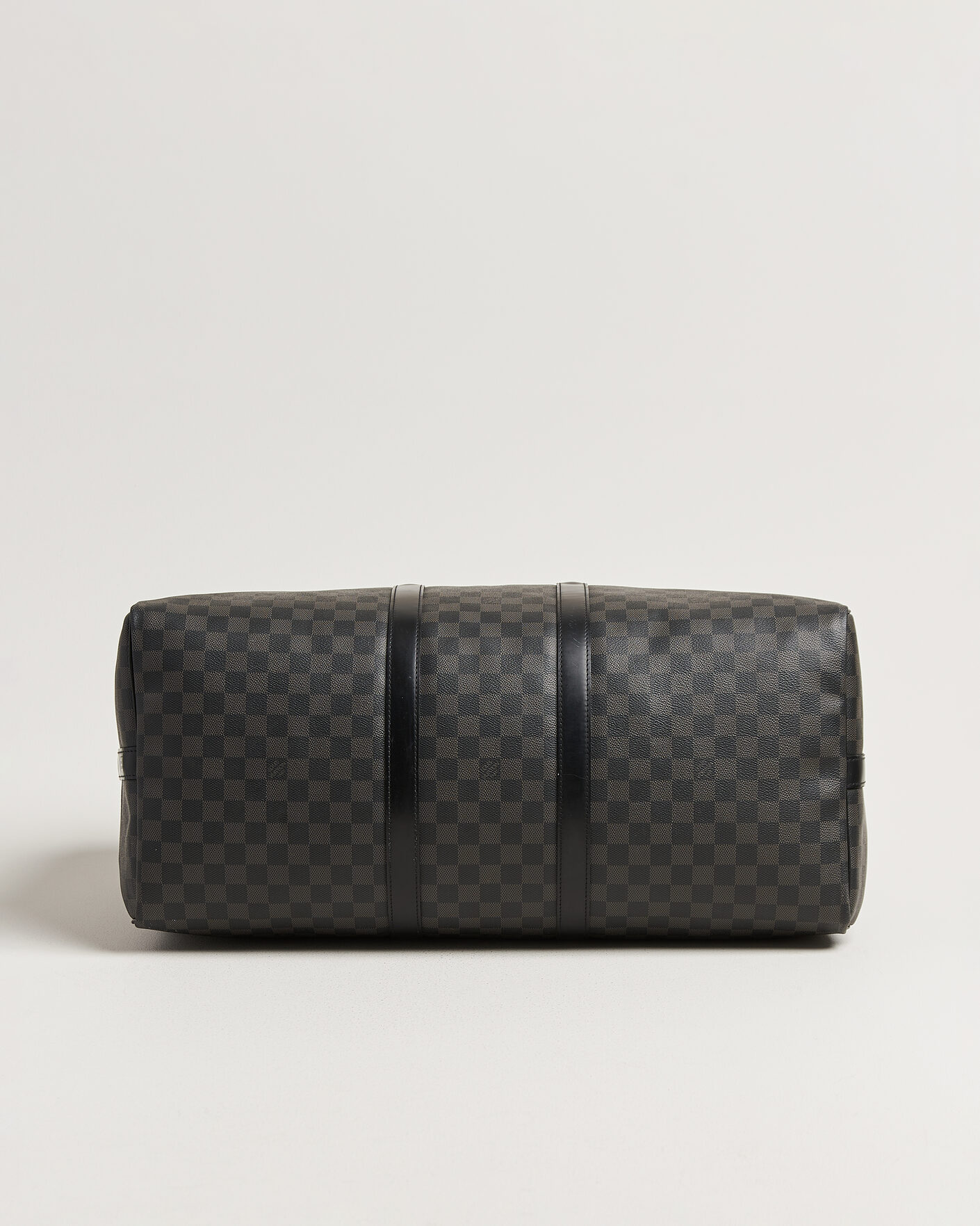 Uomini | Pre-Owned & Vintage Bags | Louis Vuitton Pre-Owned | Keepall Bandouliére 55 Damier Graphite