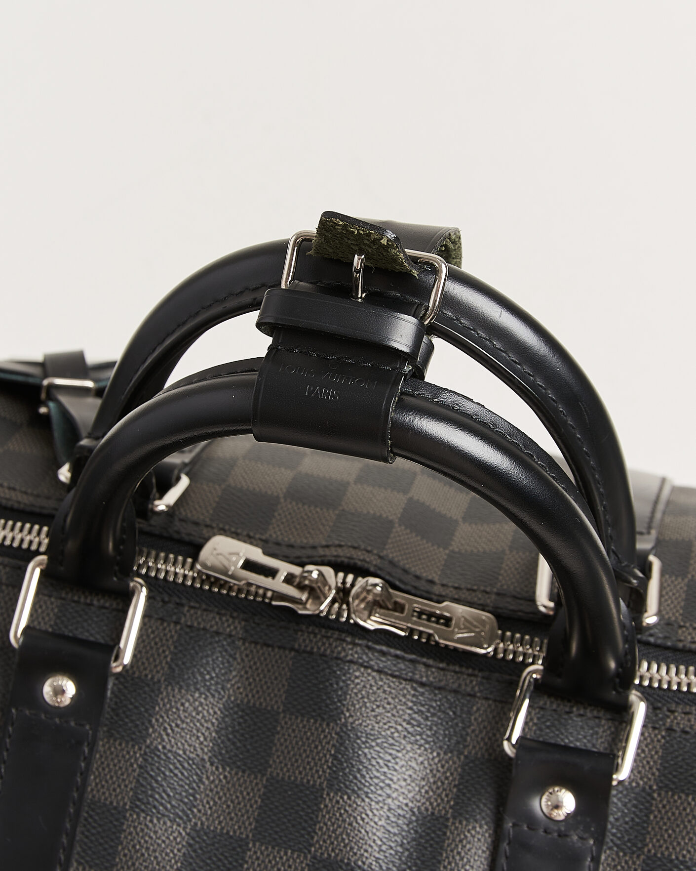 Uomini | Pre-Owned & Vintage Bags | Louis Vuitton Pre-Owned | Keepall Bandouliére 55 Damier Graphite