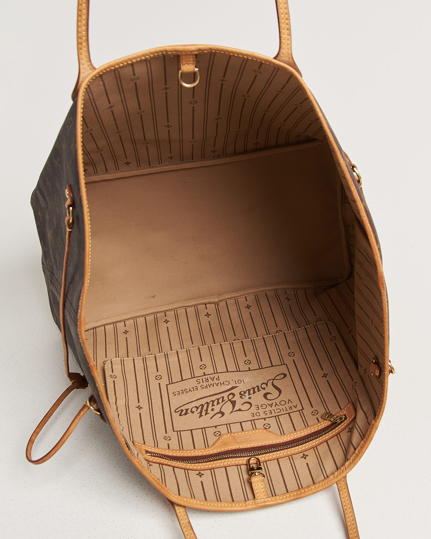 Uomini | Pre-Owned & Vintage Bags | Louis Vuitton Pre-Owned | Neverfull GM Monogram