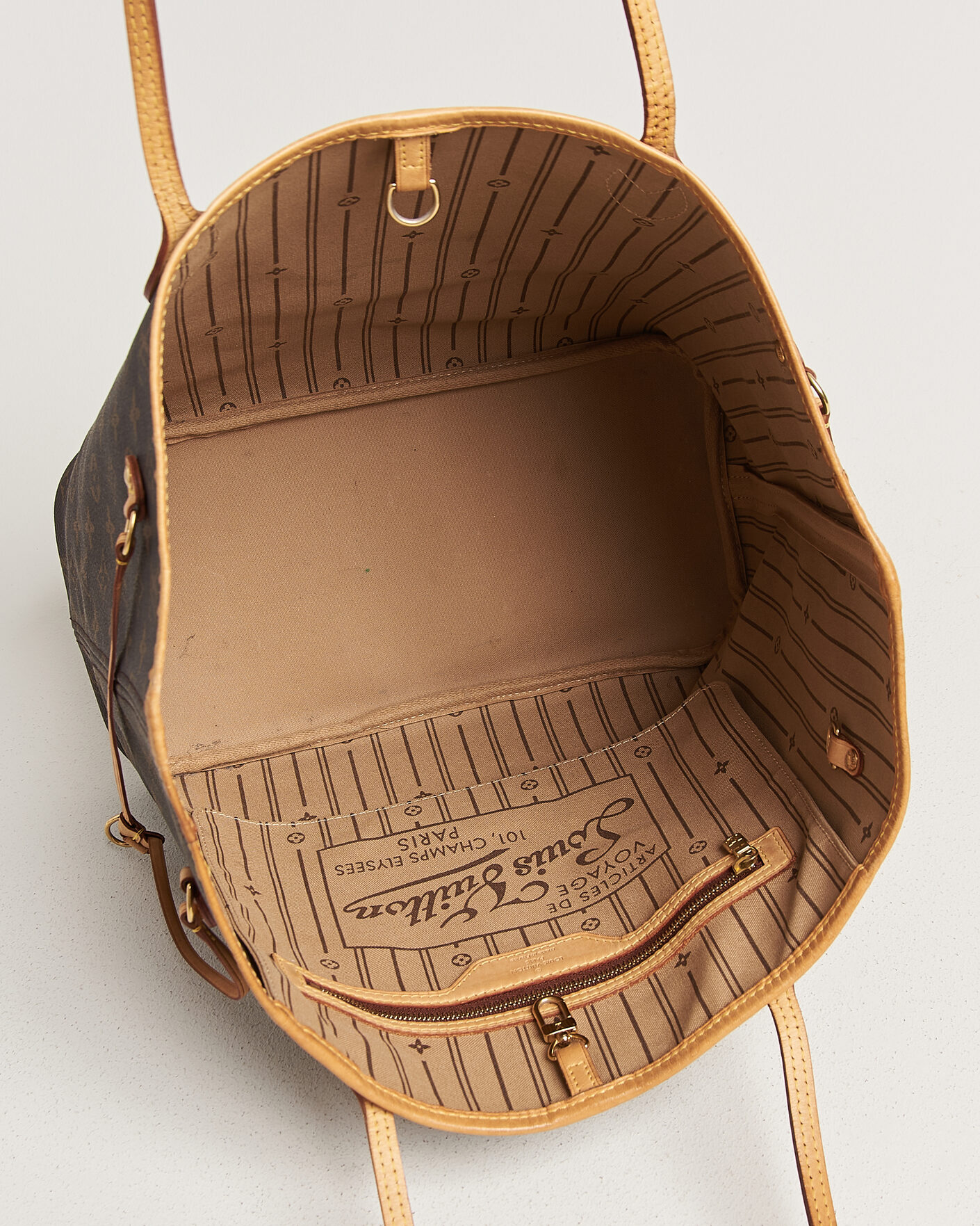 Uomini | Pre-Owned & Vintage Bags | Louis Vuitton Pre-Owned | Neverfull MM Monogram