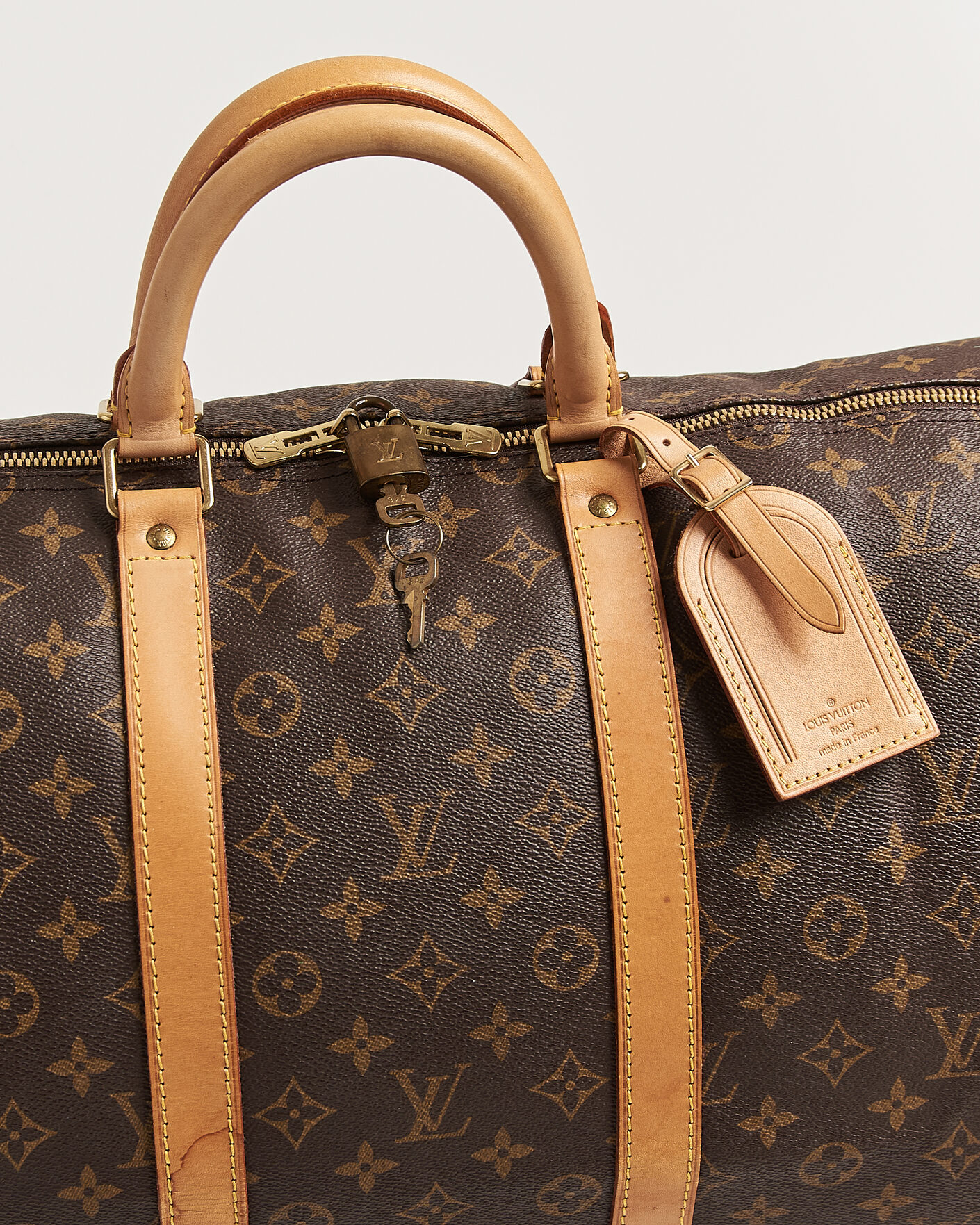 Uomini | Pre-Owned & Vintage Bags | Louis Vuitton Pre-Owned | Keepall Bandouliére 55 Monogram