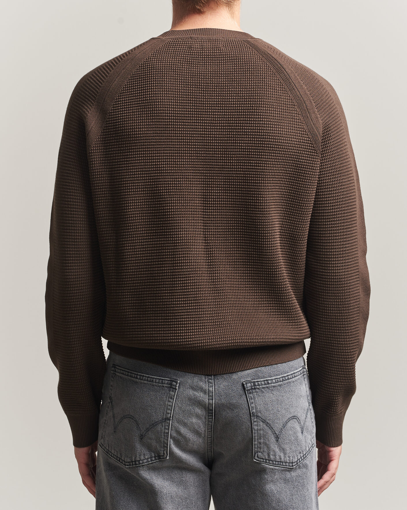 Uomini | Maglieria | Belstaff | Bradwell Cotton Knitted Crew Neck Army Olive