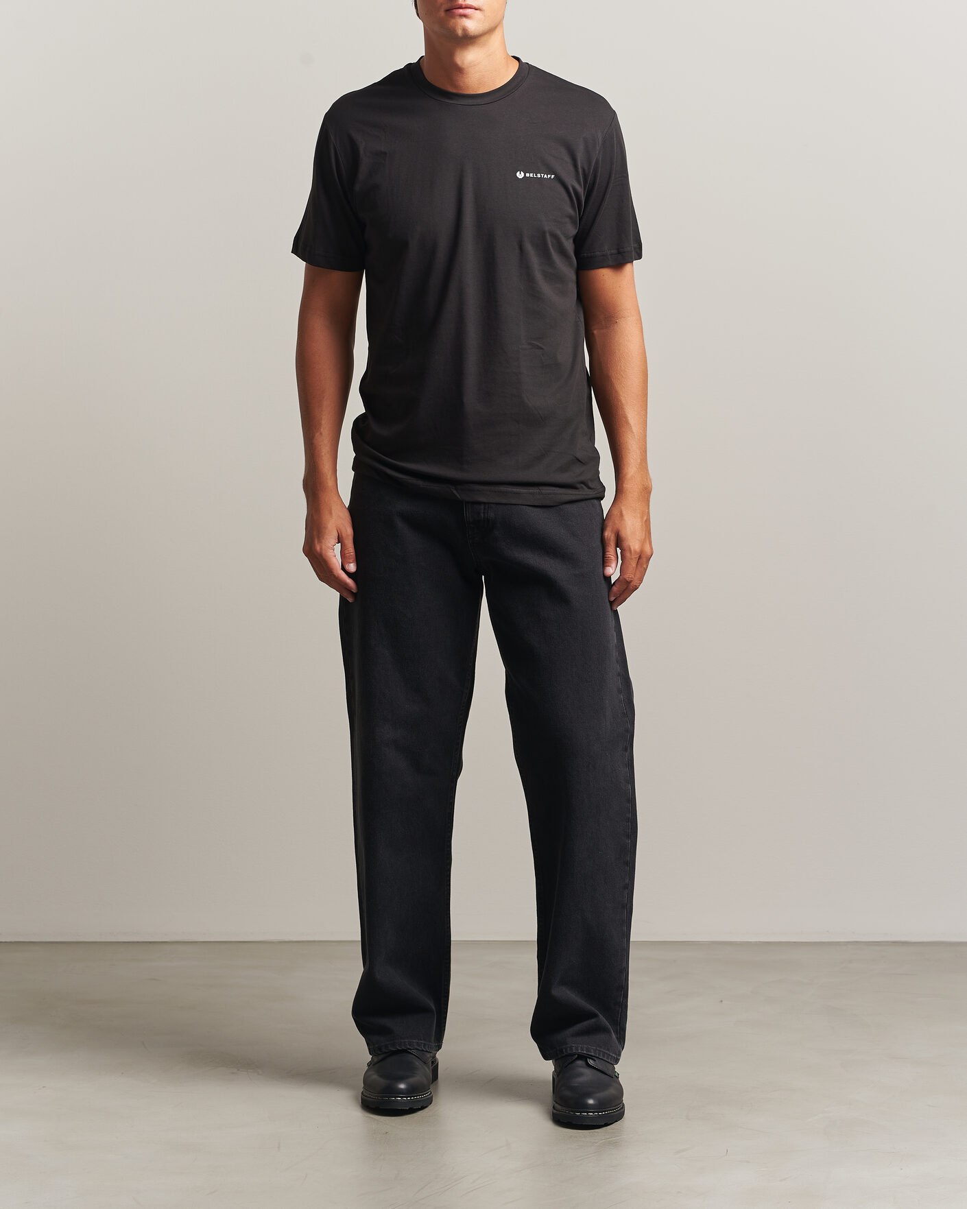 Uomini | T-shirt | Belstaff | 3-Pack Crew Neck T-Shirt Black
