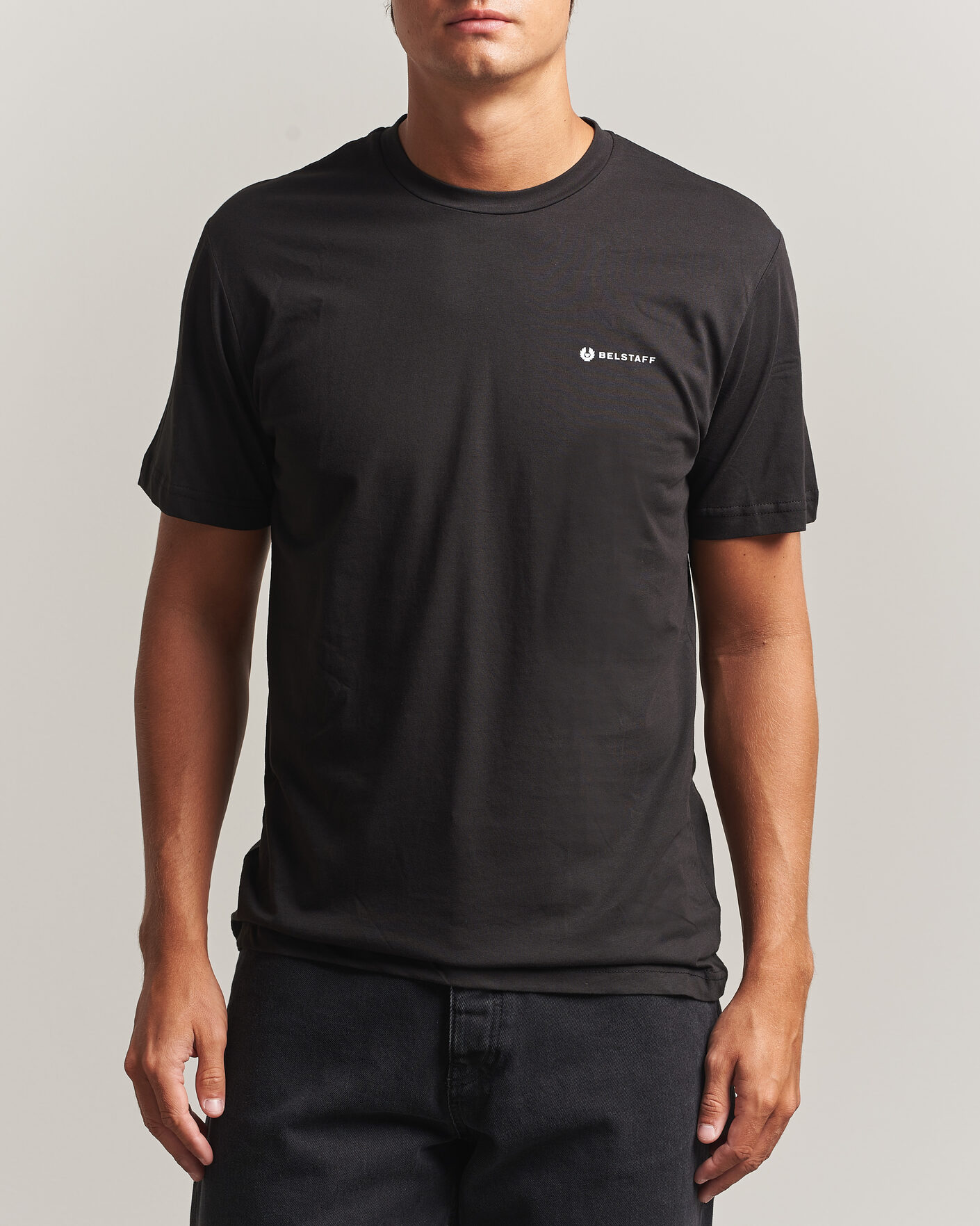 Uomini | T-shirt | Belstaff | 3-Pack Crew Neck T-Shirt Black