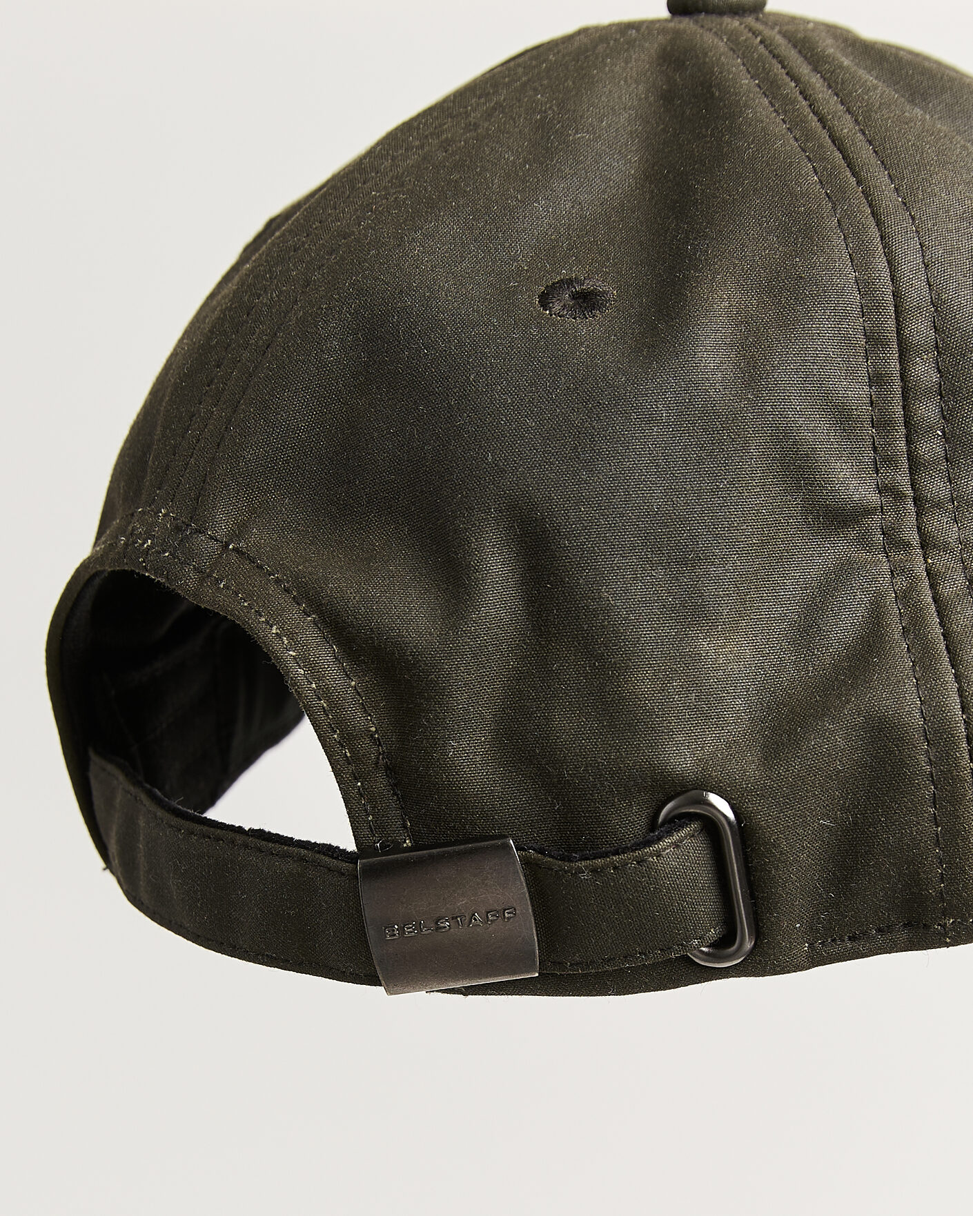 Uomini | Cappelli & Berretti | Belstaff | Phoenix Wax Logo Cap Faded Olive