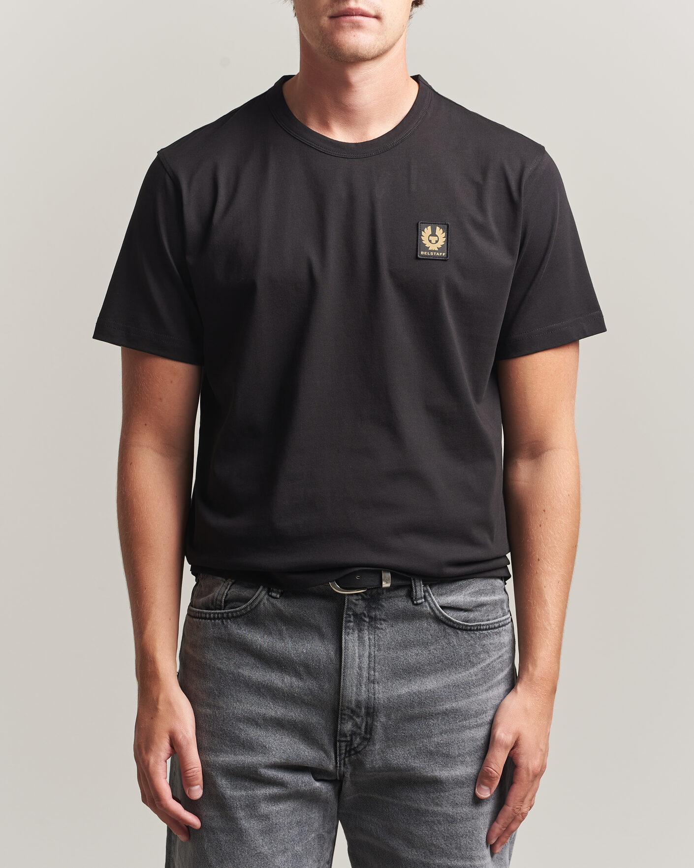 Uomini | T-shirt | Belstaff | Signature Crew Neck T-Shirt Black