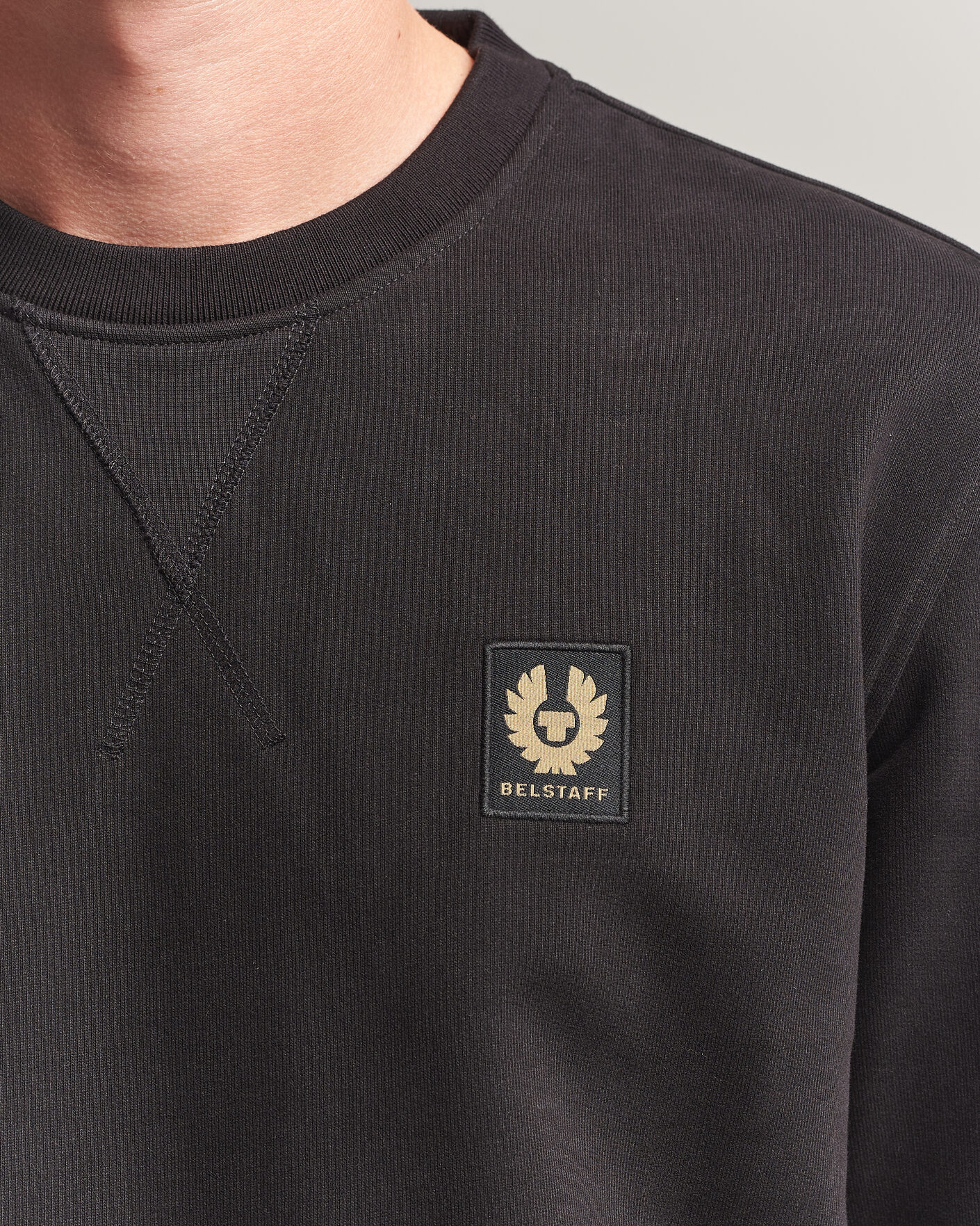 Uomini | Maglieria | Belstaff | Signature Crew Neck Sweatshirt Black