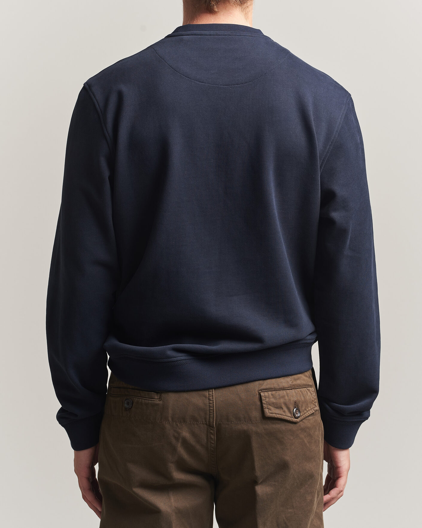 Uomini | Maglieria | Belstaff | Signature Crew Neck Sweatshirt Dark Ink