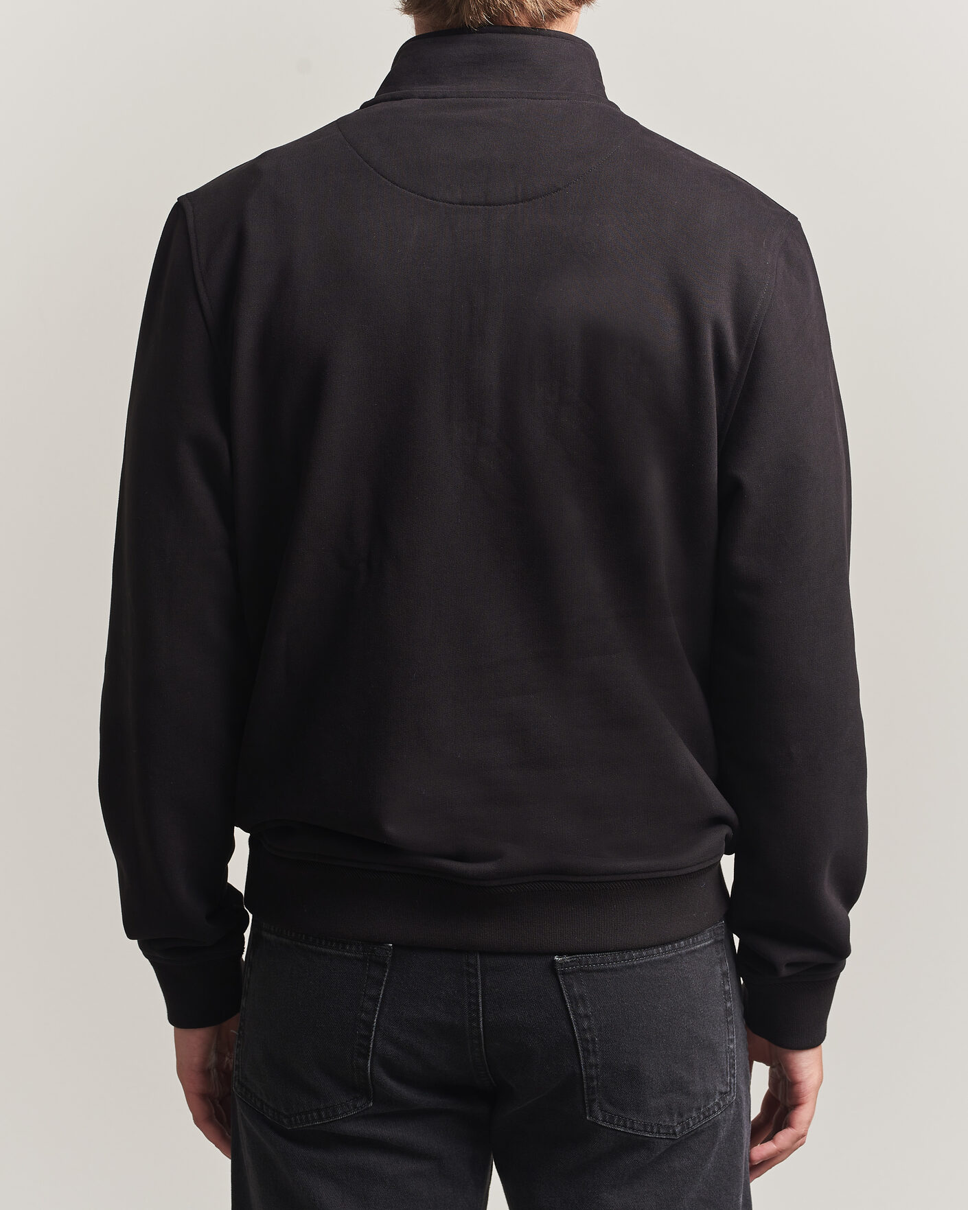 Uomini | Maglieria | Belstaff | Signature Half Zip Sweatshirt Black