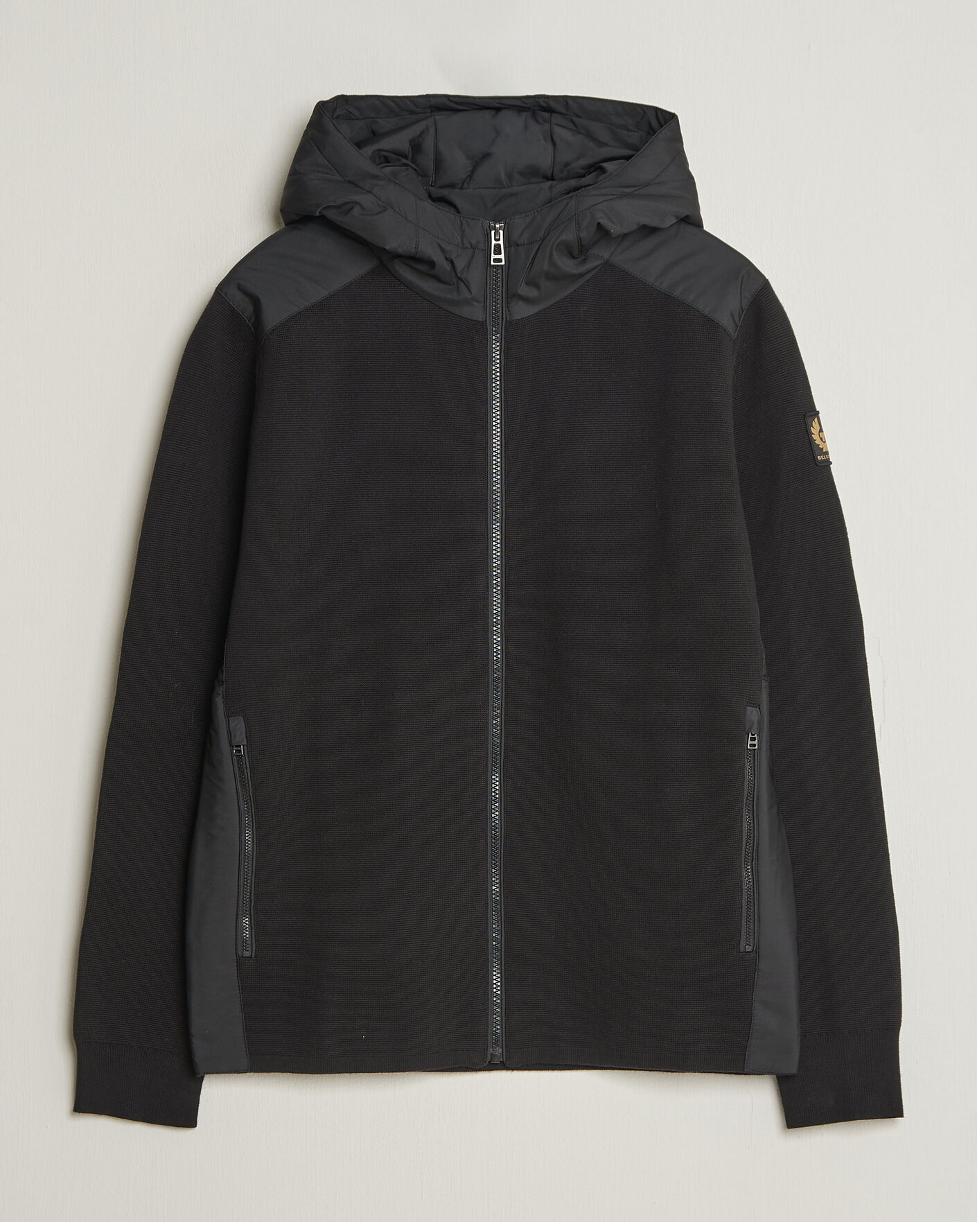 Uomini | Giacche | Belstaff | Console Hooded Hybrid Jacket Black