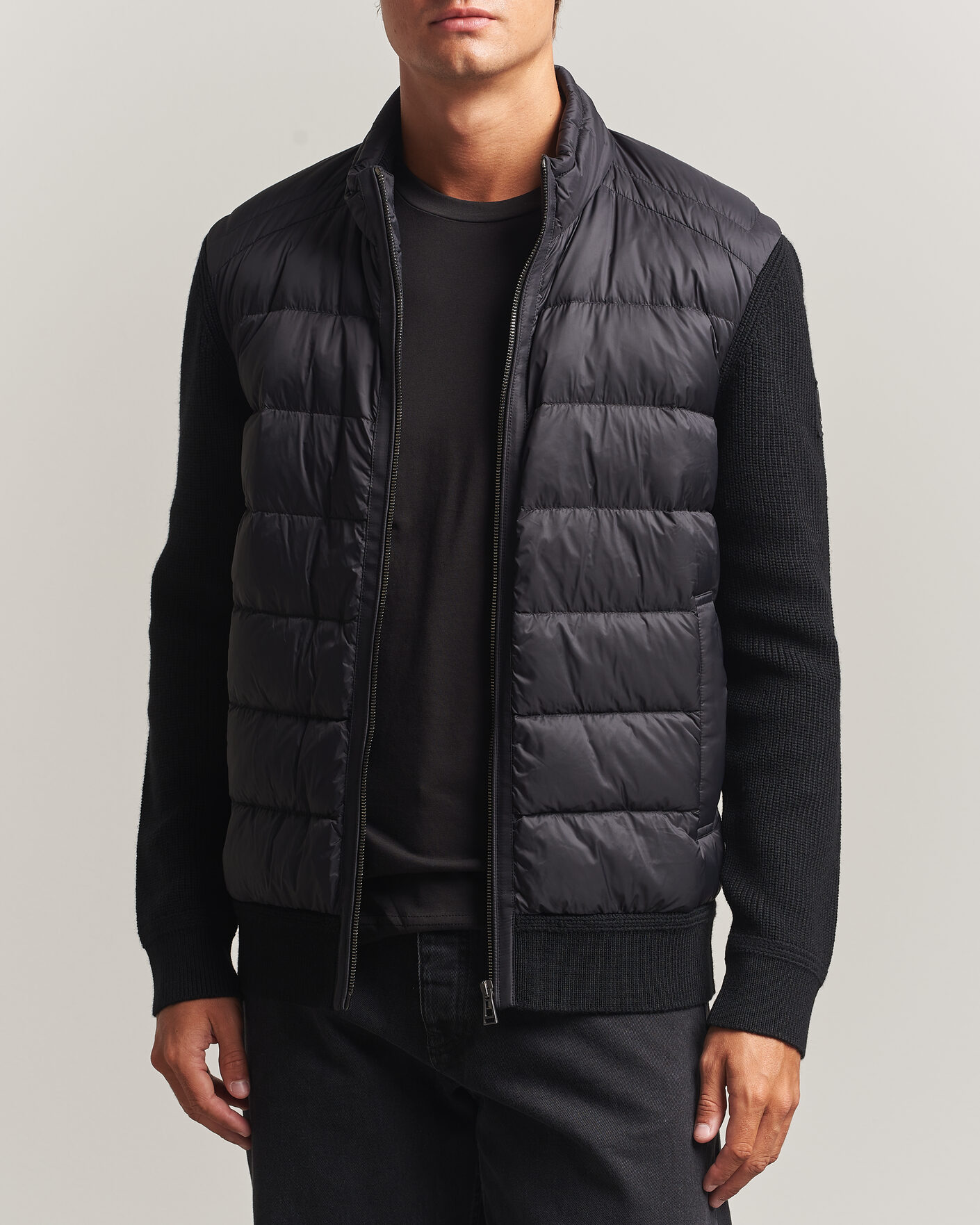 Uomini | Giacche | Belstaff | Compound Hybrid Jacket Black