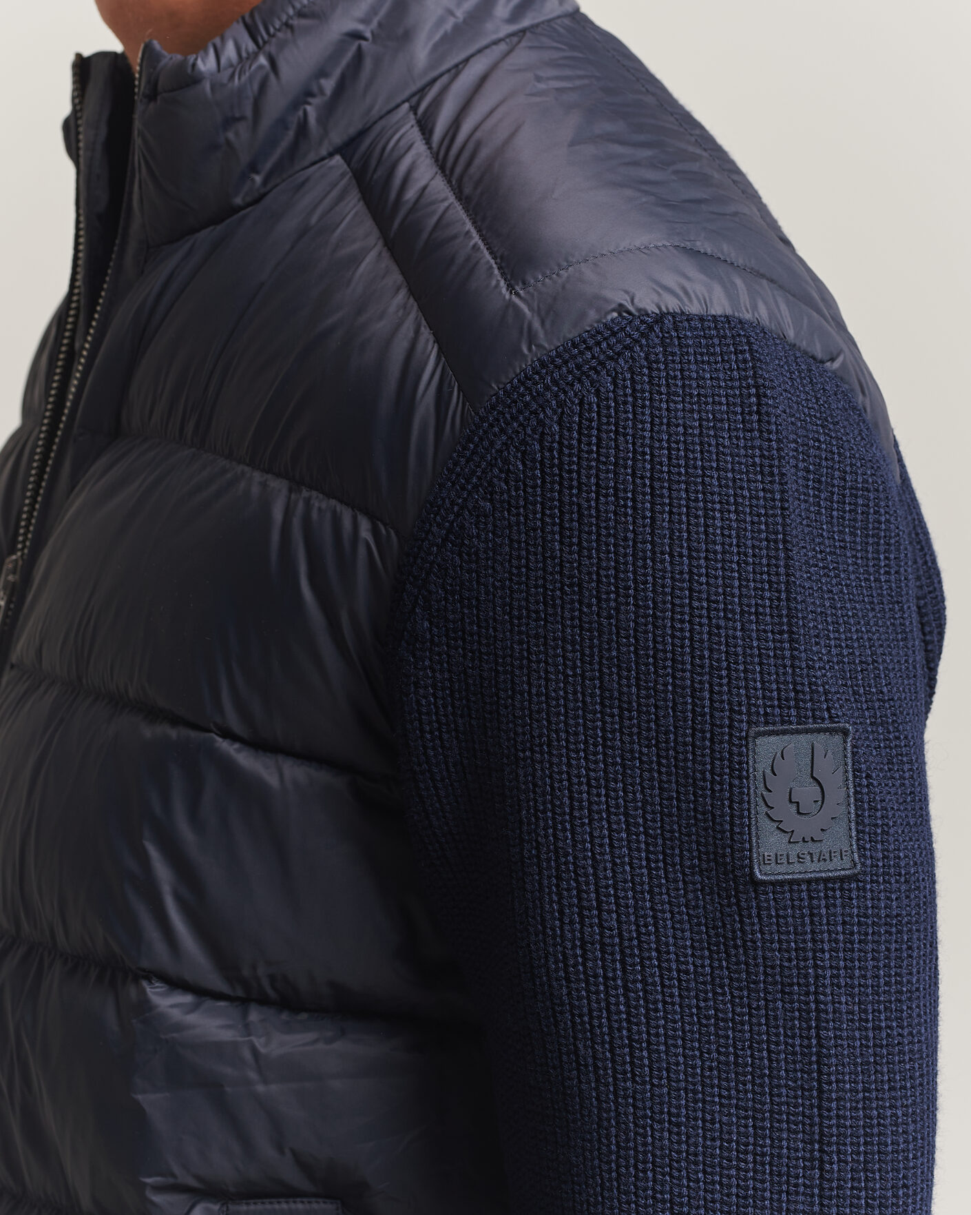Uomini | Giacche | Belstaff | Compound Hybrid Jacket Dark Ink