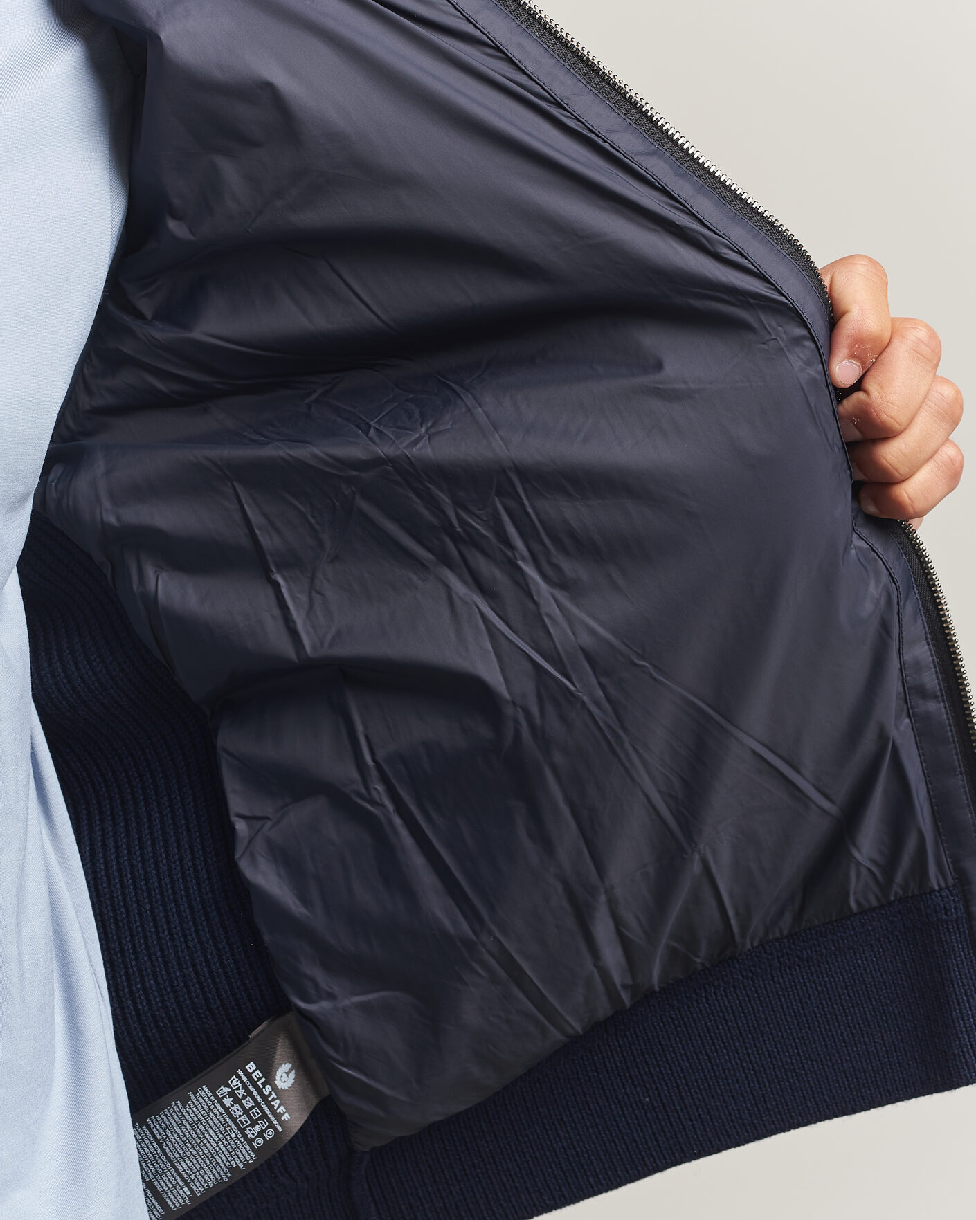 Uomini | Giacche | Belstaff | Compound Hybrid Jacket Dark Ink