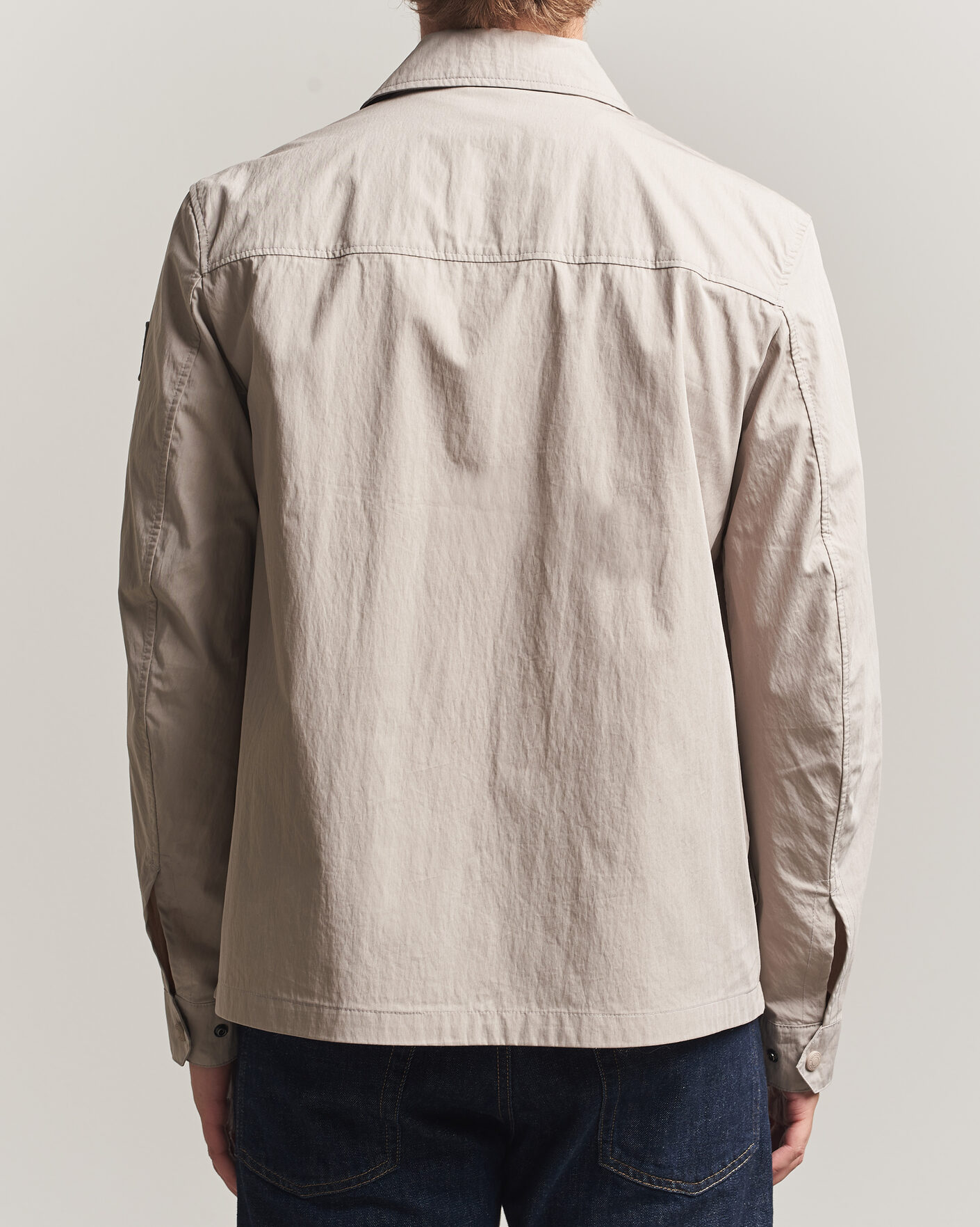 Uomini | Camicie | Belstaff | Cargo Overshirt Concrete