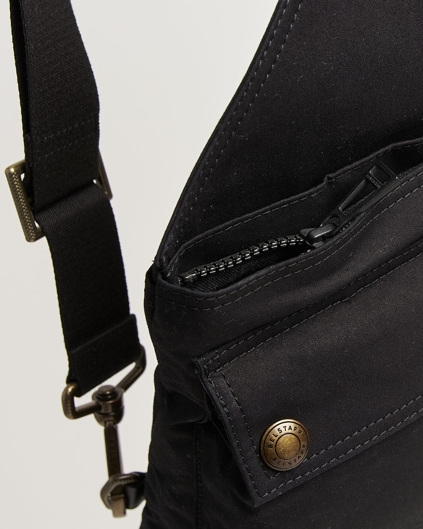 Uomini | Borse | Belstaff | Trailmaster Waxed Crossbody Bag Black