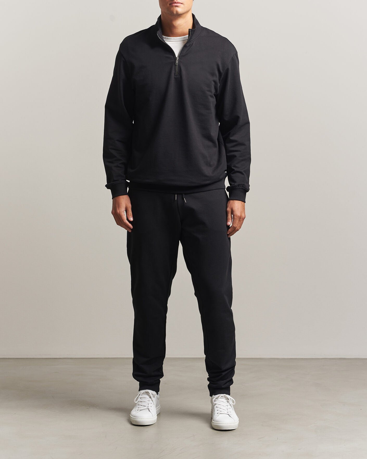 Uomini | Pantaloni | Bread & Boxers | Loungewear Pants Black