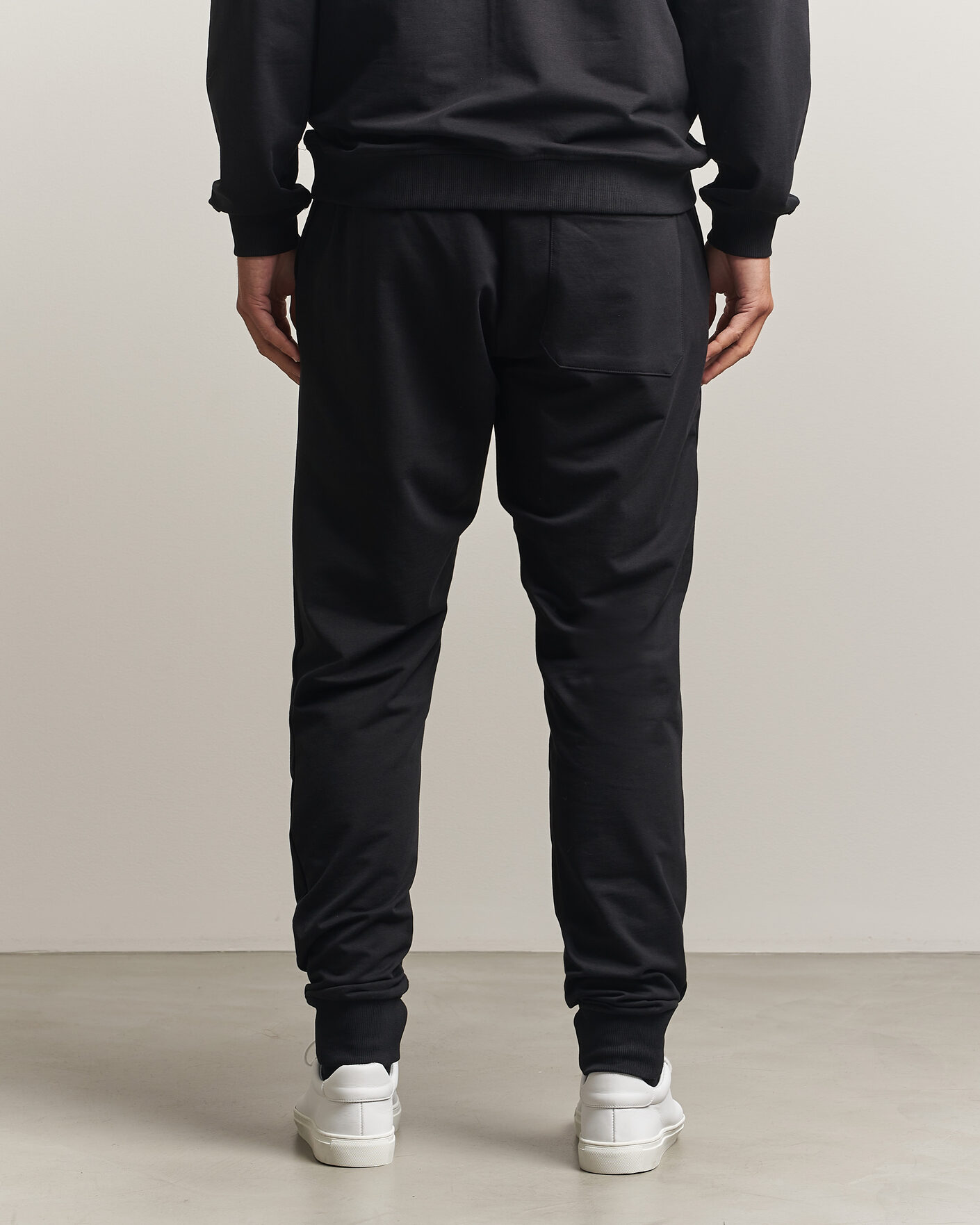 Uomini | Pantaloni | Bread & Boxers | Loungewear Pants Black