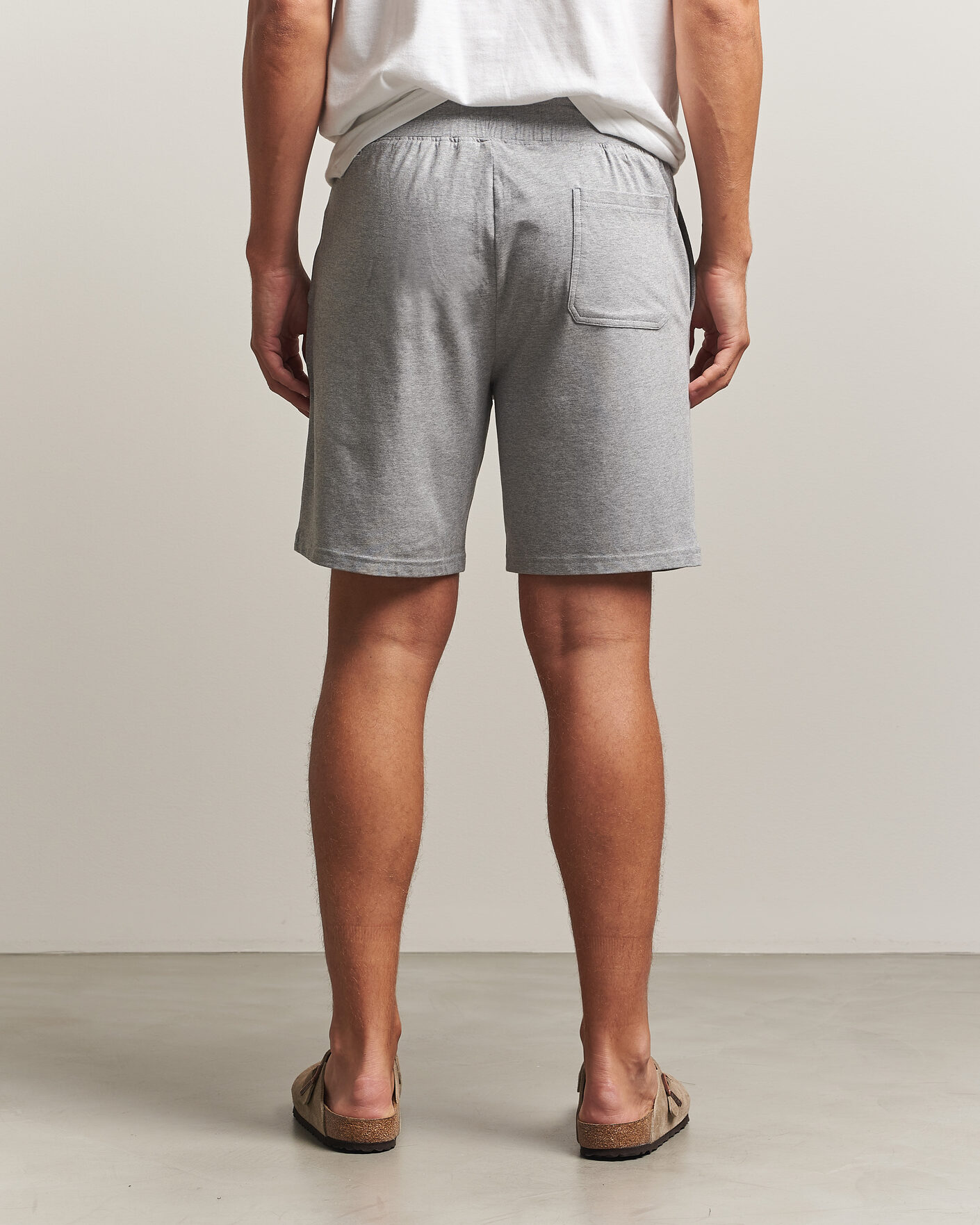 Uomini | Pantaloncini | Bread & Boxers | Pyjama Shorts Grey Melange