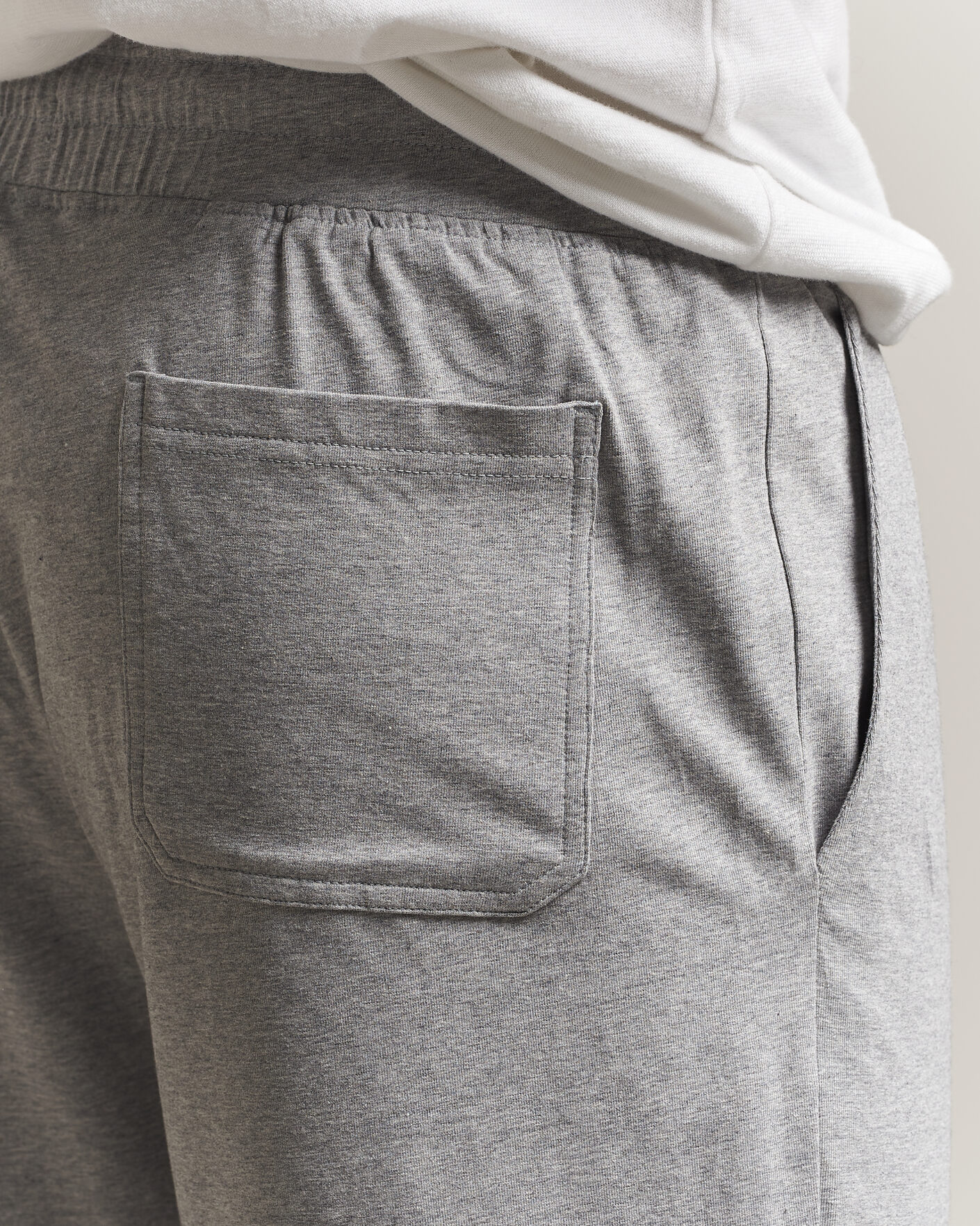 Uomini | Pantaloncini | Bread & Boxers | Pyjama Shorts Grey Melange
