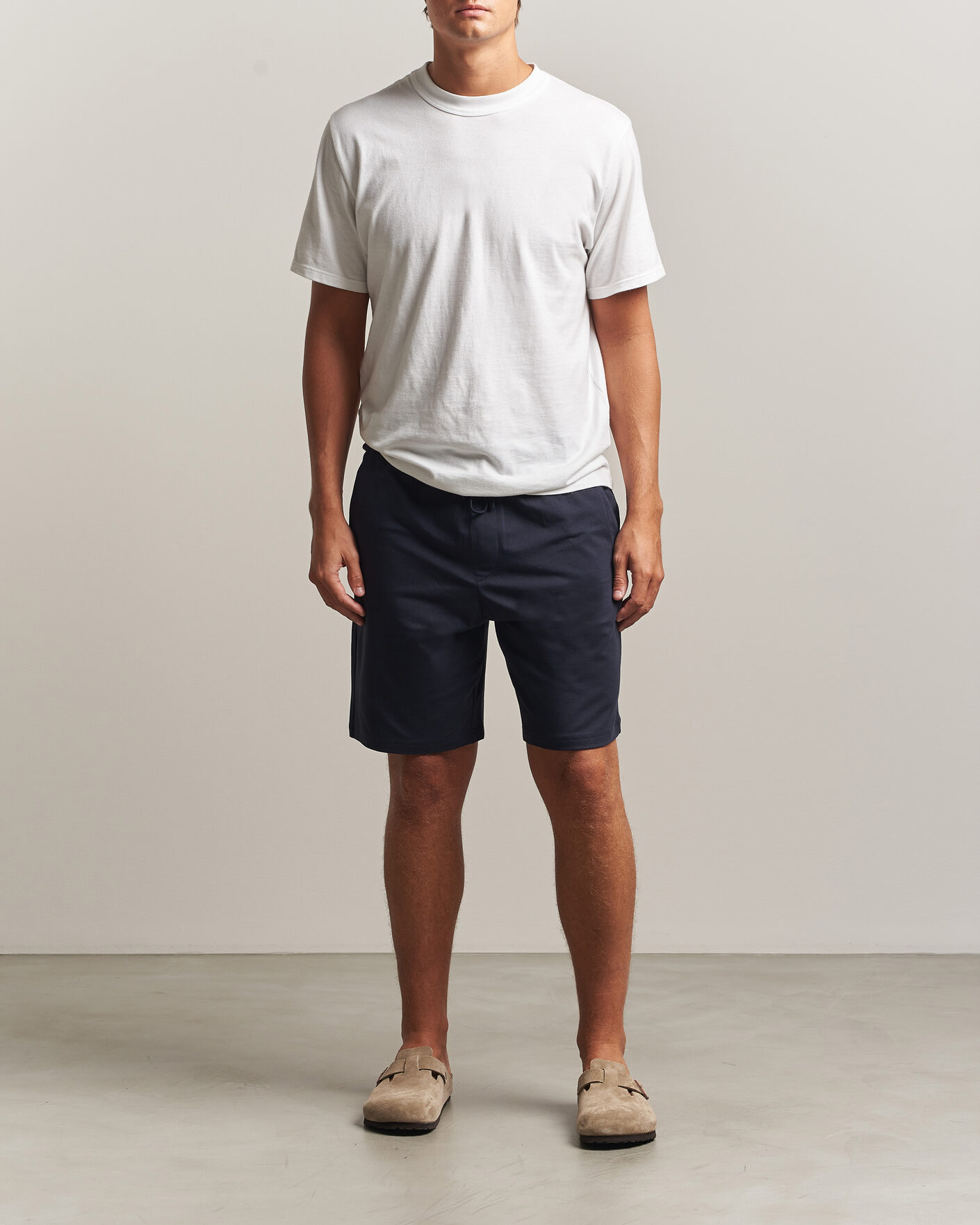Uomini | Pantaloncini | Bread & Boxers | Pyjama Shorts Dark Navy
